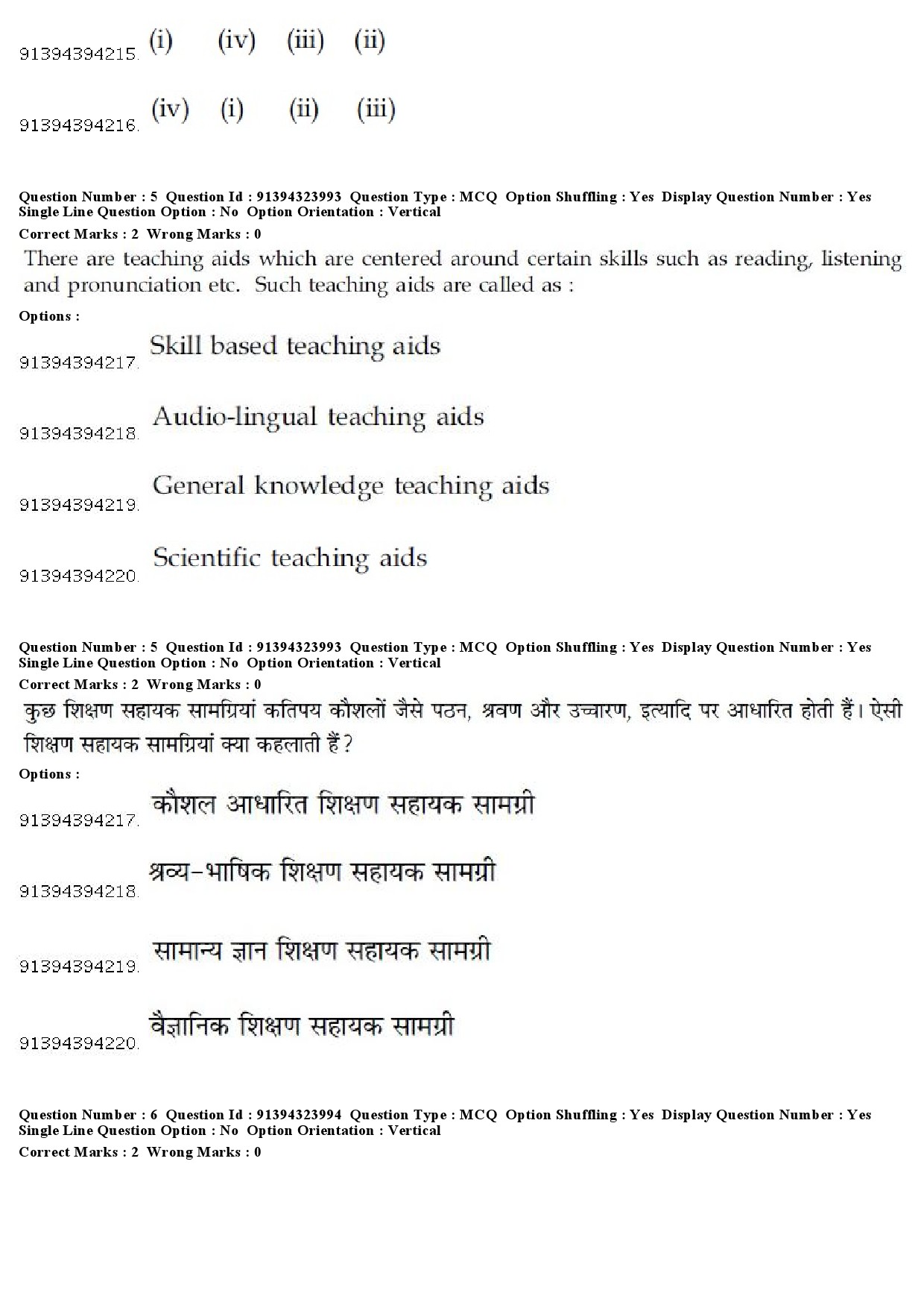 UGC NET Malayalam Question Paper December 2018 5