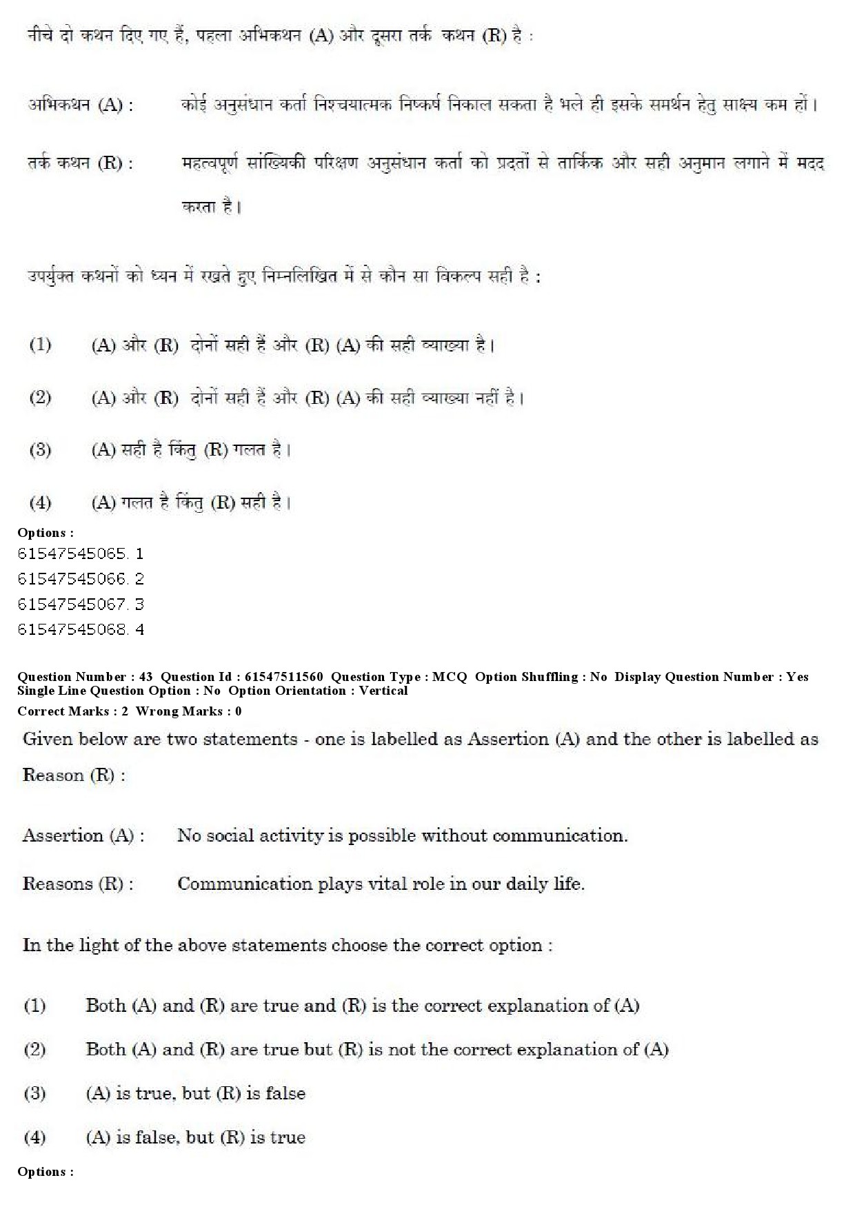 UGC NET Malayalam Question Paper December 2019 44