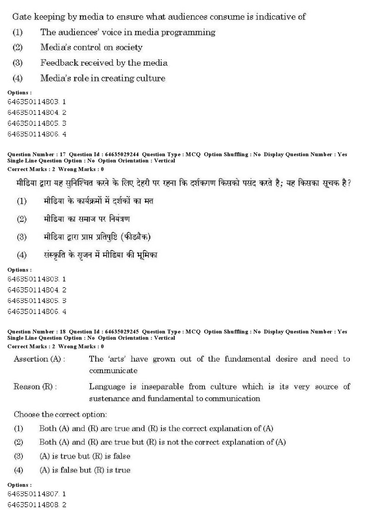 UGC NET Malayalam Question Paper June 2019 14