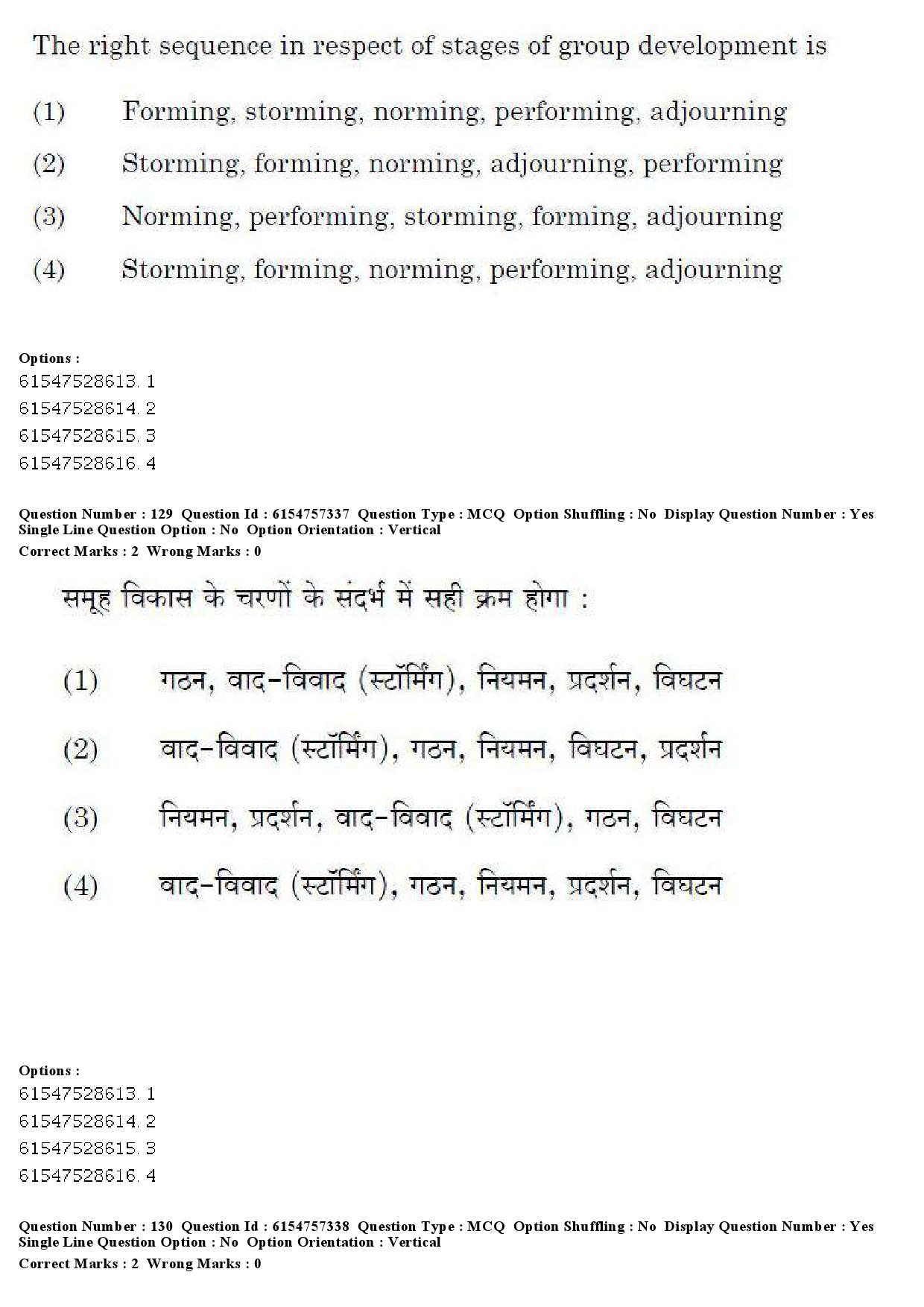 UGC NET Management Question Paper December 2019 133