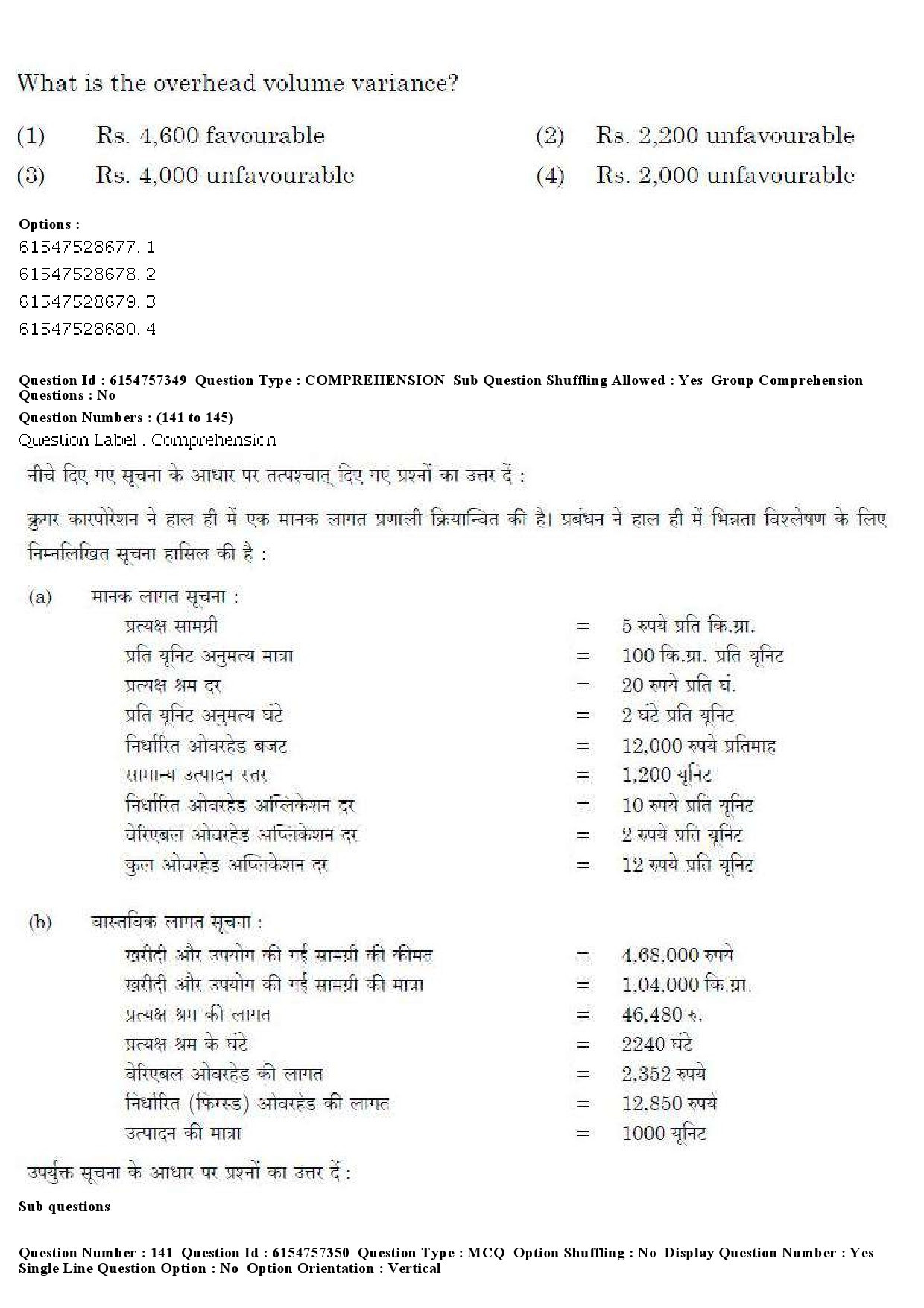 UGC NET Management Question Paper December 2019 152