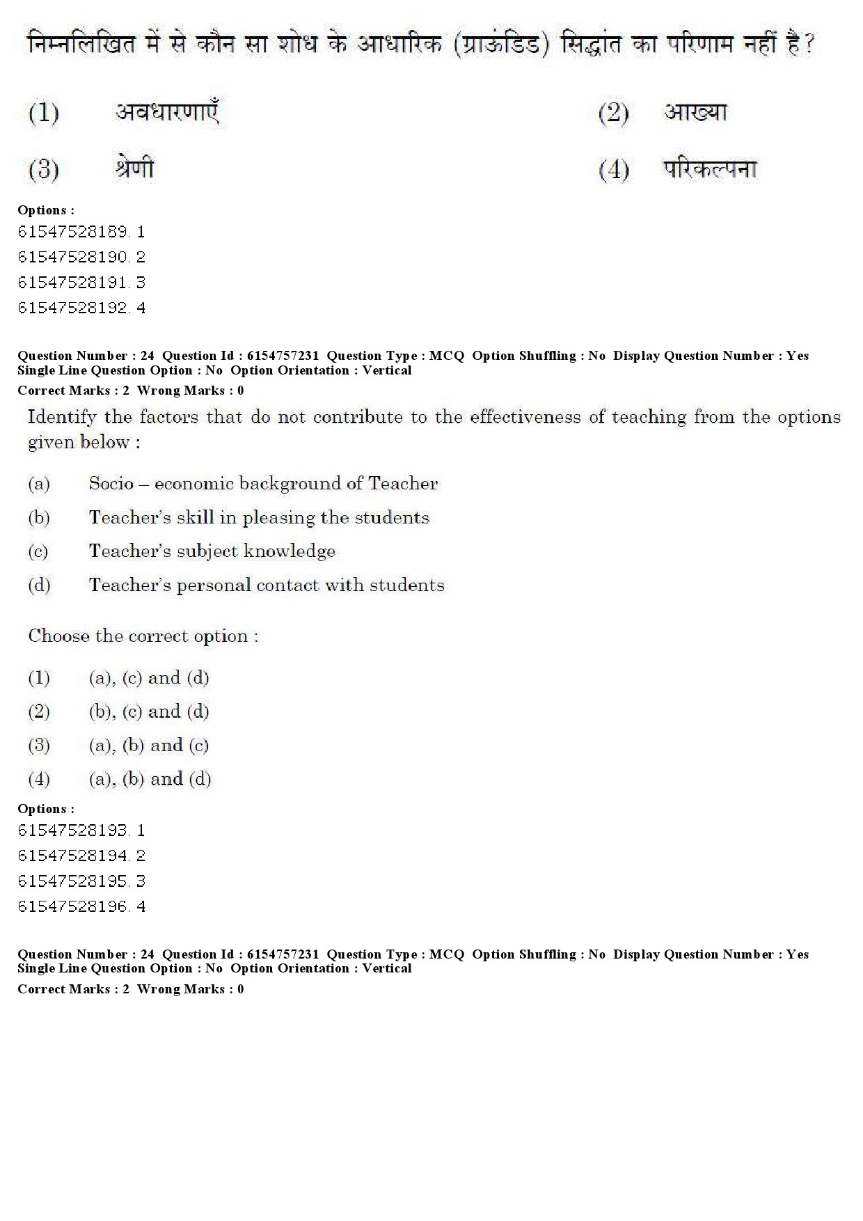 UGC NET Management Question Paper December 2019 18