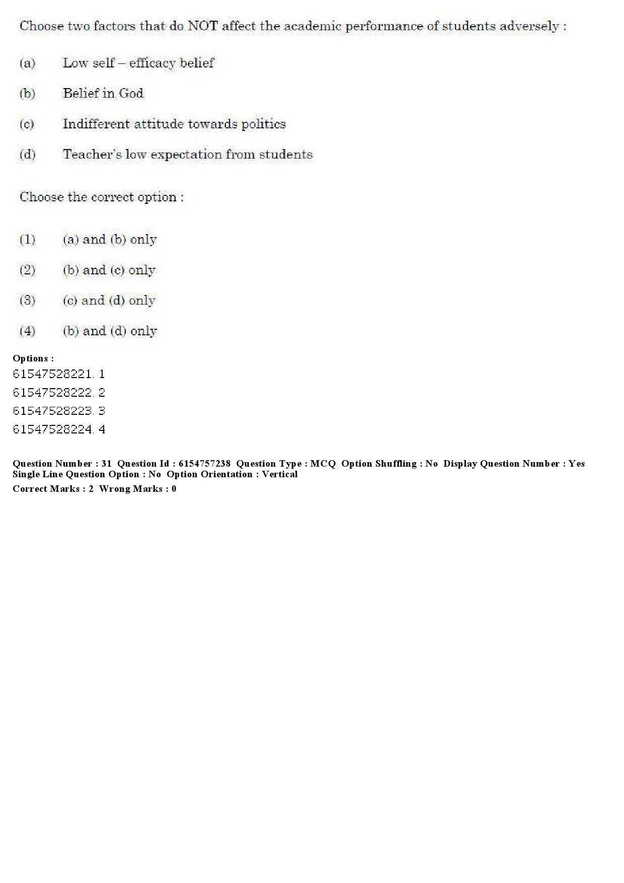 UGC NET Management Question Paper December 2019 28