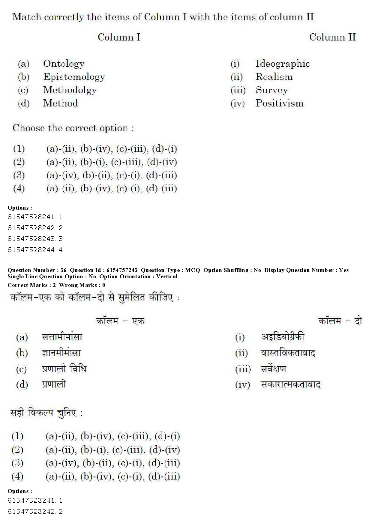 UGC NET Management Question Paper December 2019 37