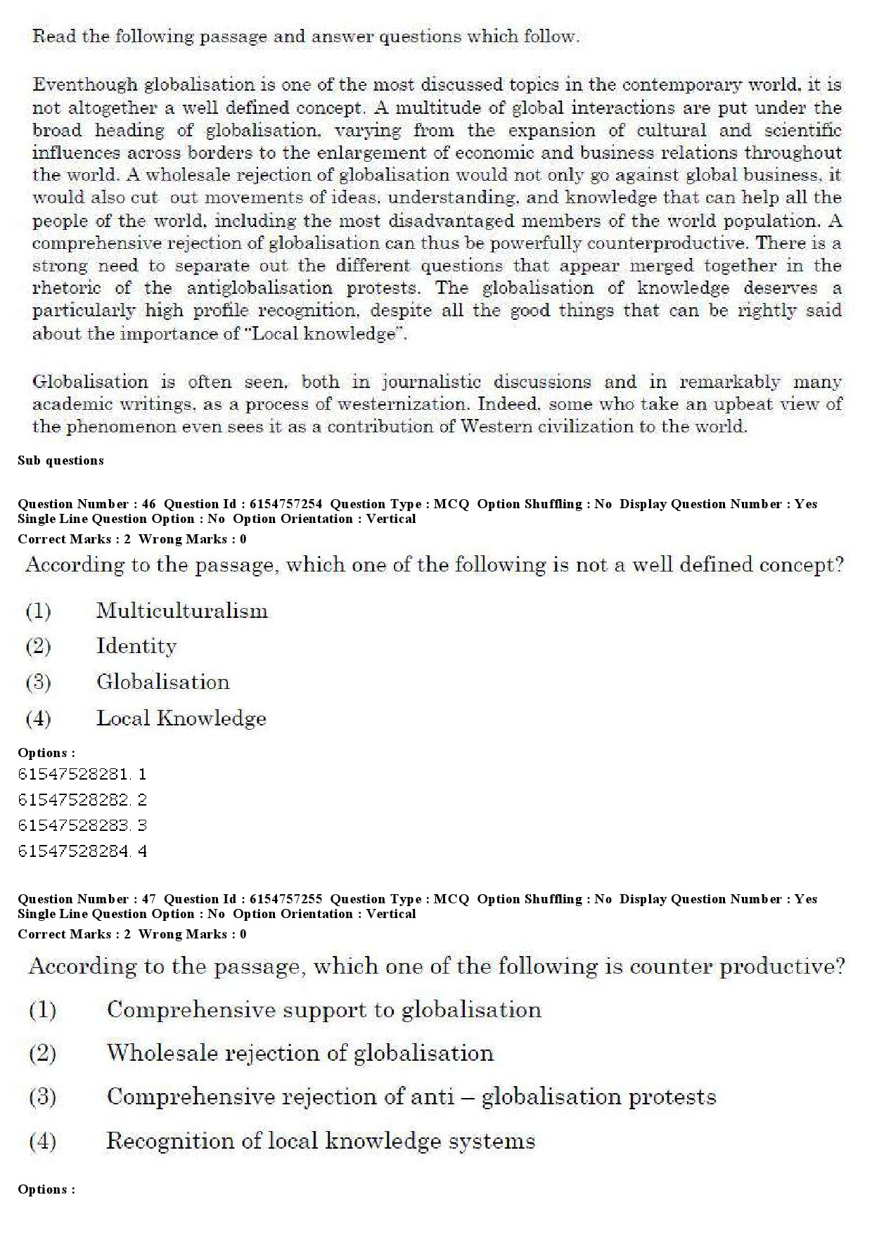 UGC NET Management Question Paper December 2019 49