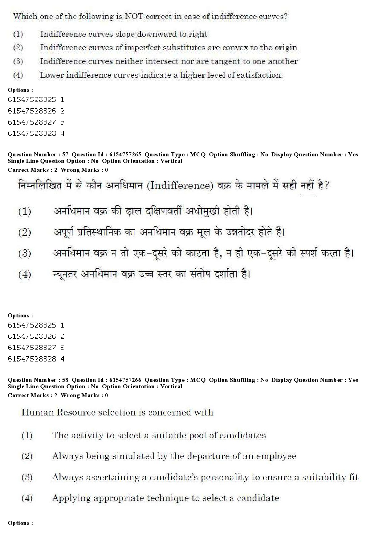 UGC NET Management Question Paper December 2019 59