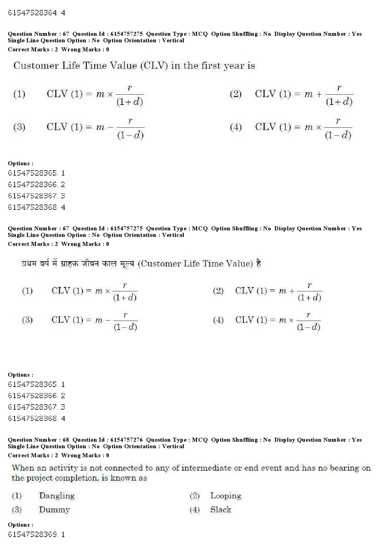 UGC NET Management Question Paper December 2019 66