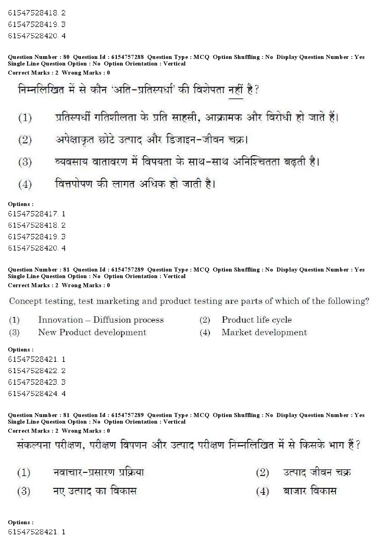 UGC NET Management Question Paper December 2019 75