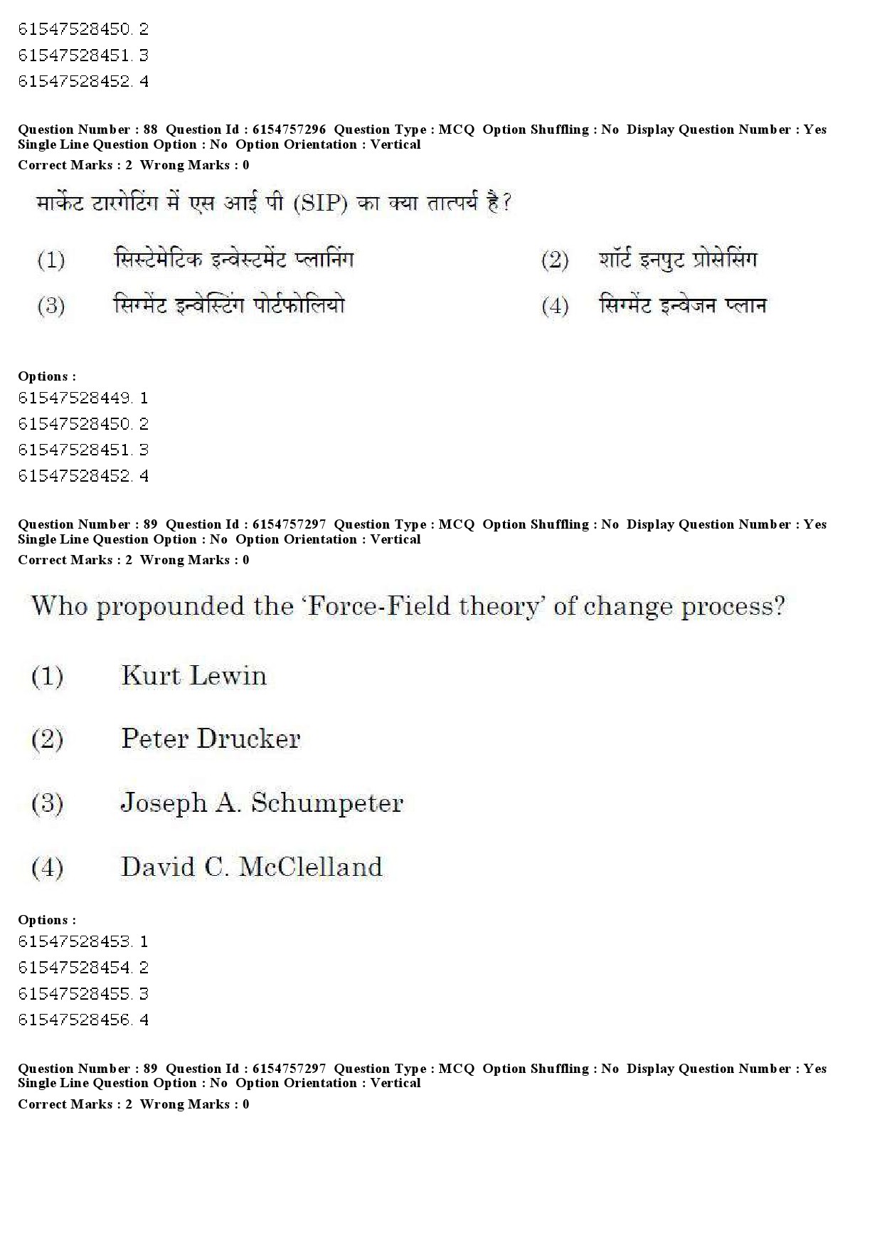 UGC NET Management Question Paper December 2019 81