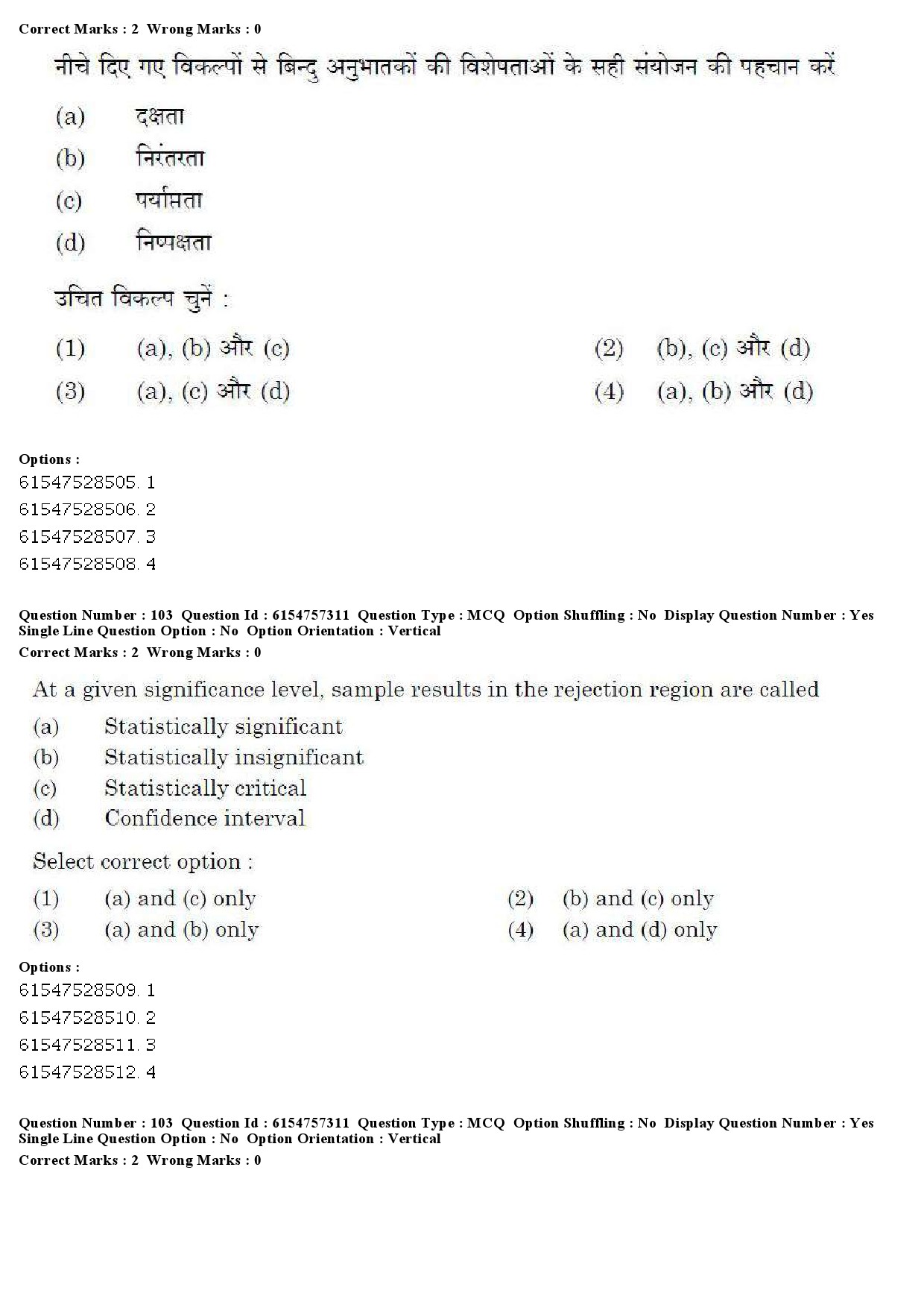 UGC NET Management Question Paper December 2019 98