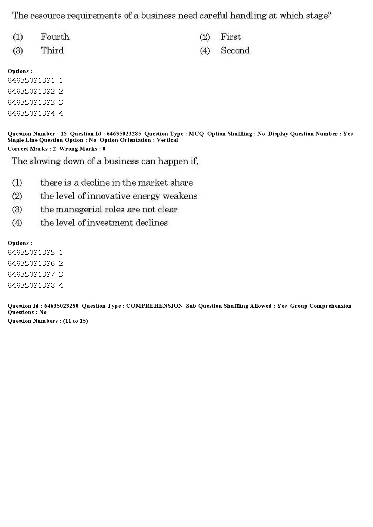 UGC NET Management Question Paper June 2019 10