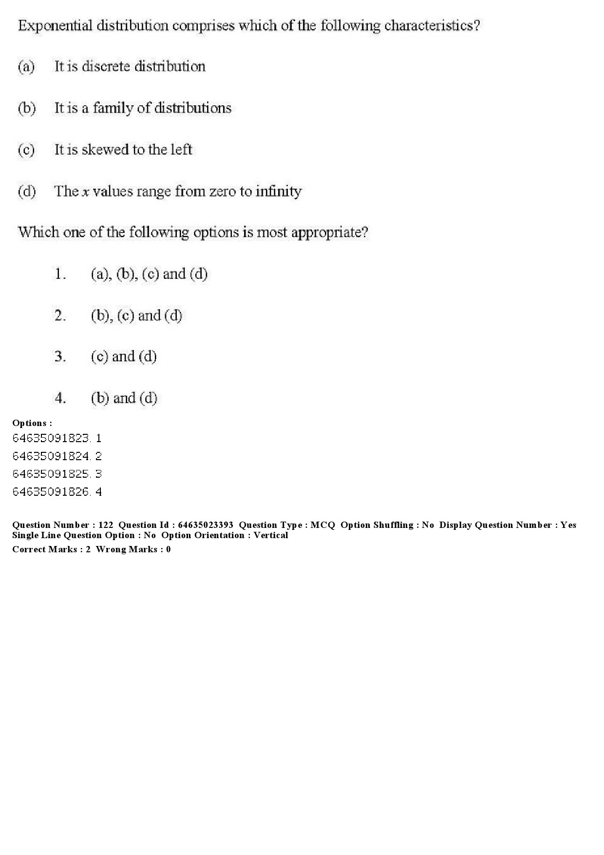 UGC NET Management Question Paper June 2019 125