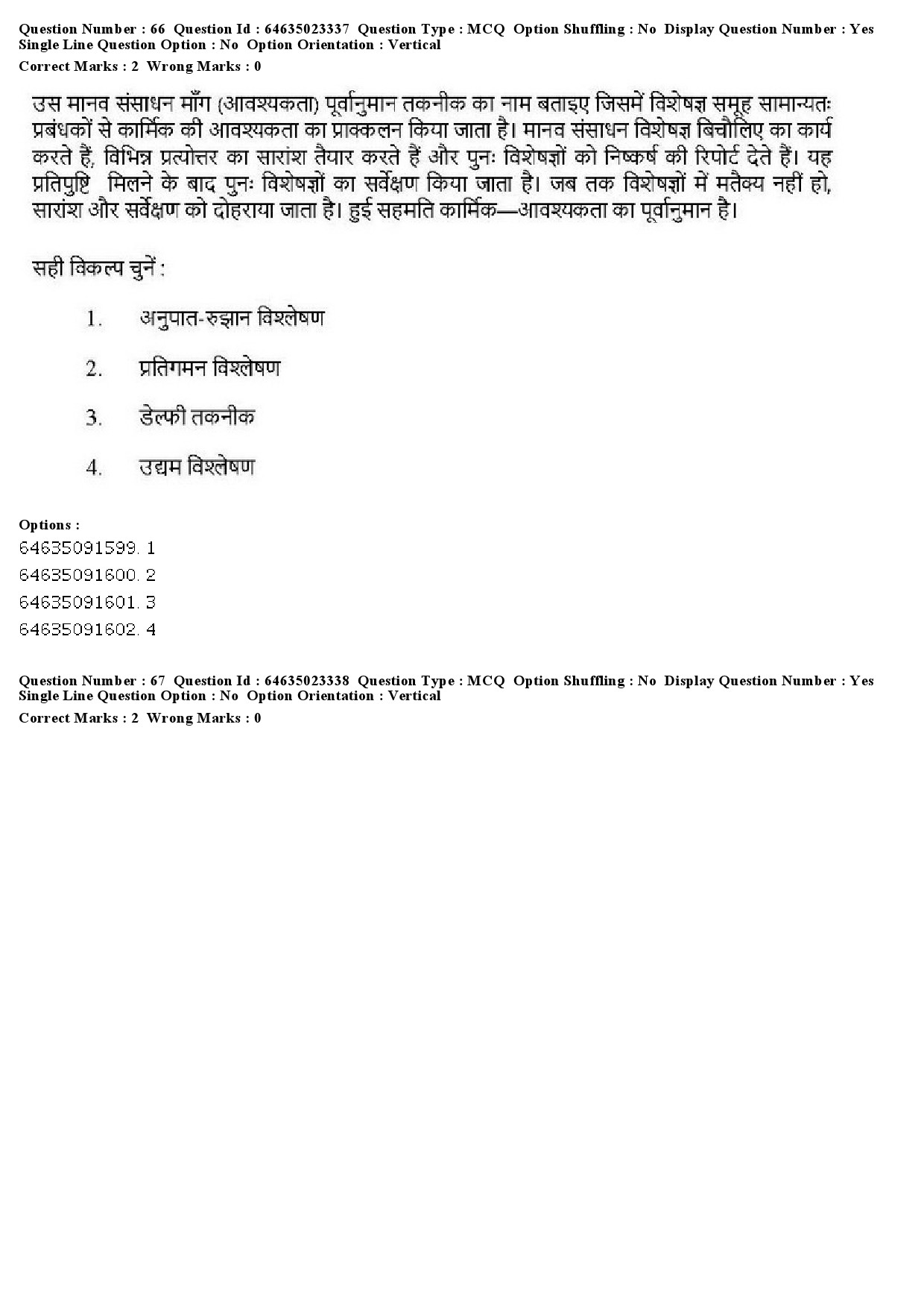 UGC NET Management Question Paper June 2019 61