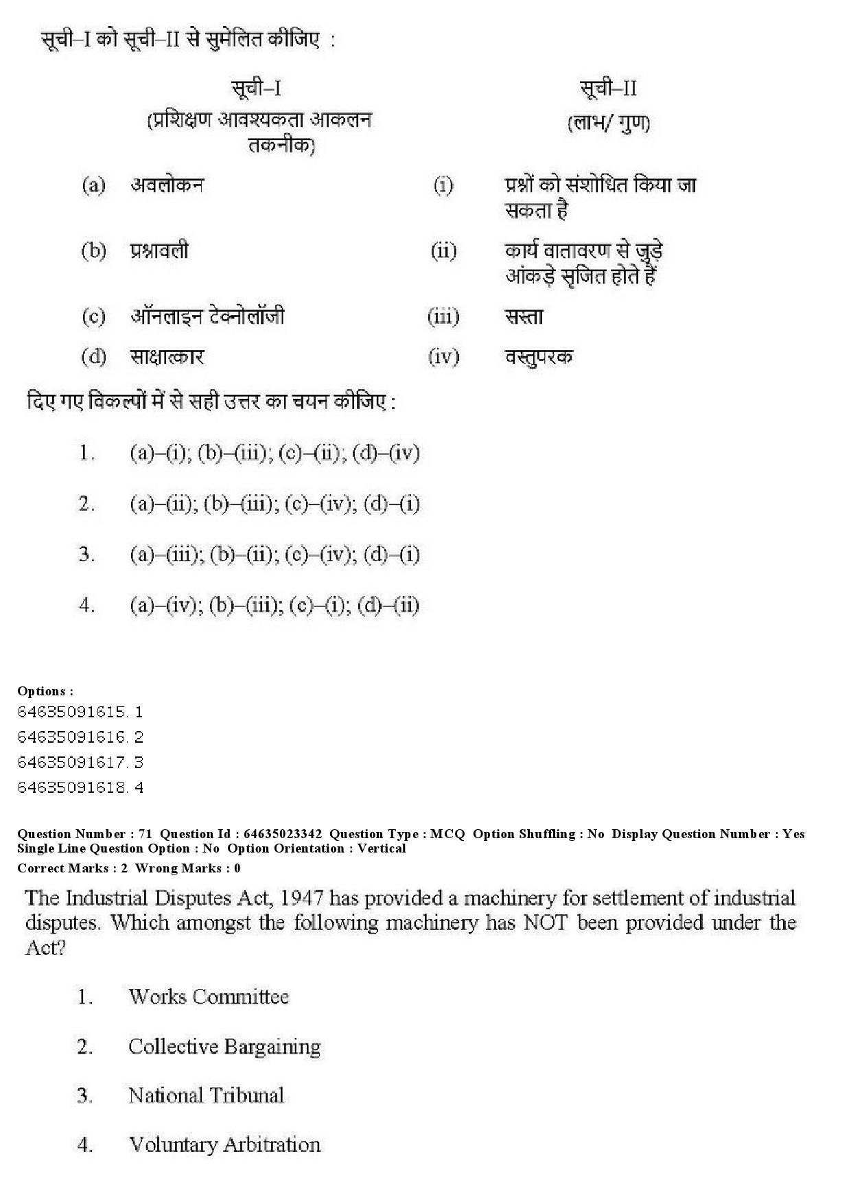 UGC NET Management Question Paper June 2019 67