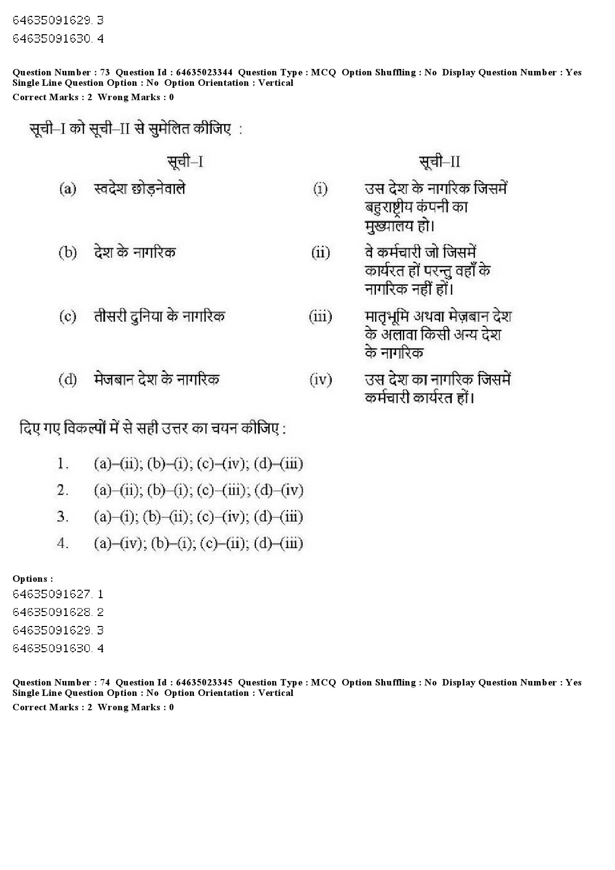 UGC NET Management Question Paper June 2019 70