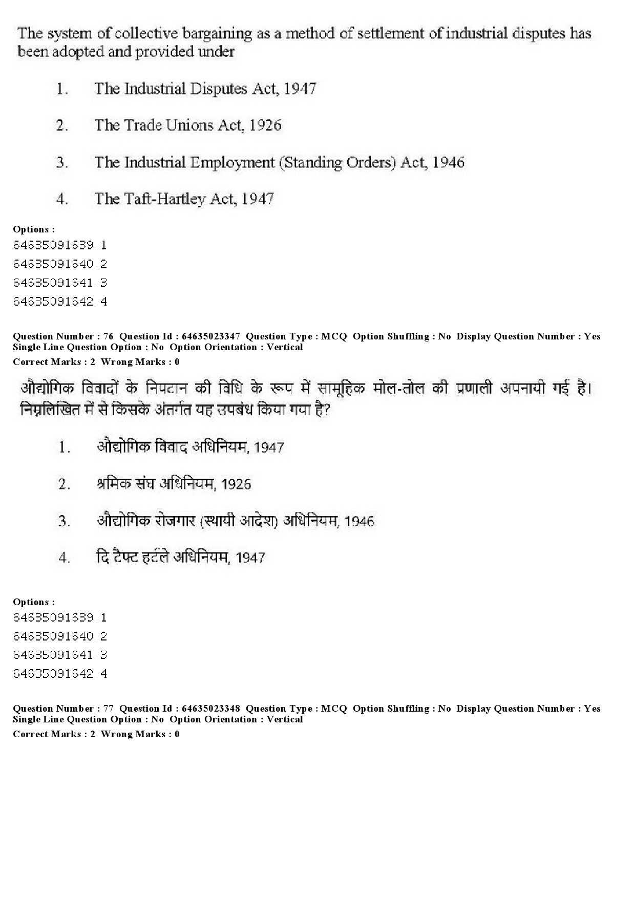 UGC NET Management Question Paper June 2019 73