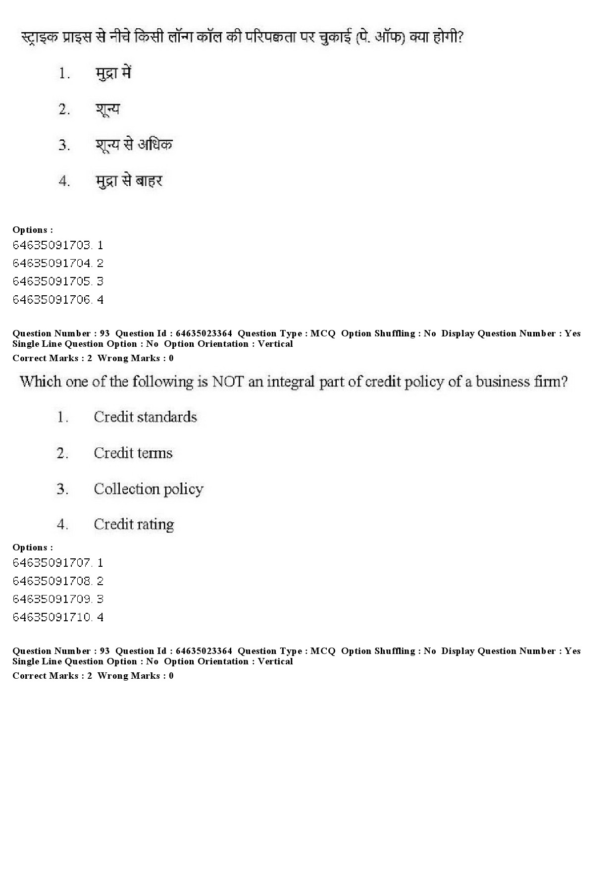 UGC NET Management Question Paper June 2019 92