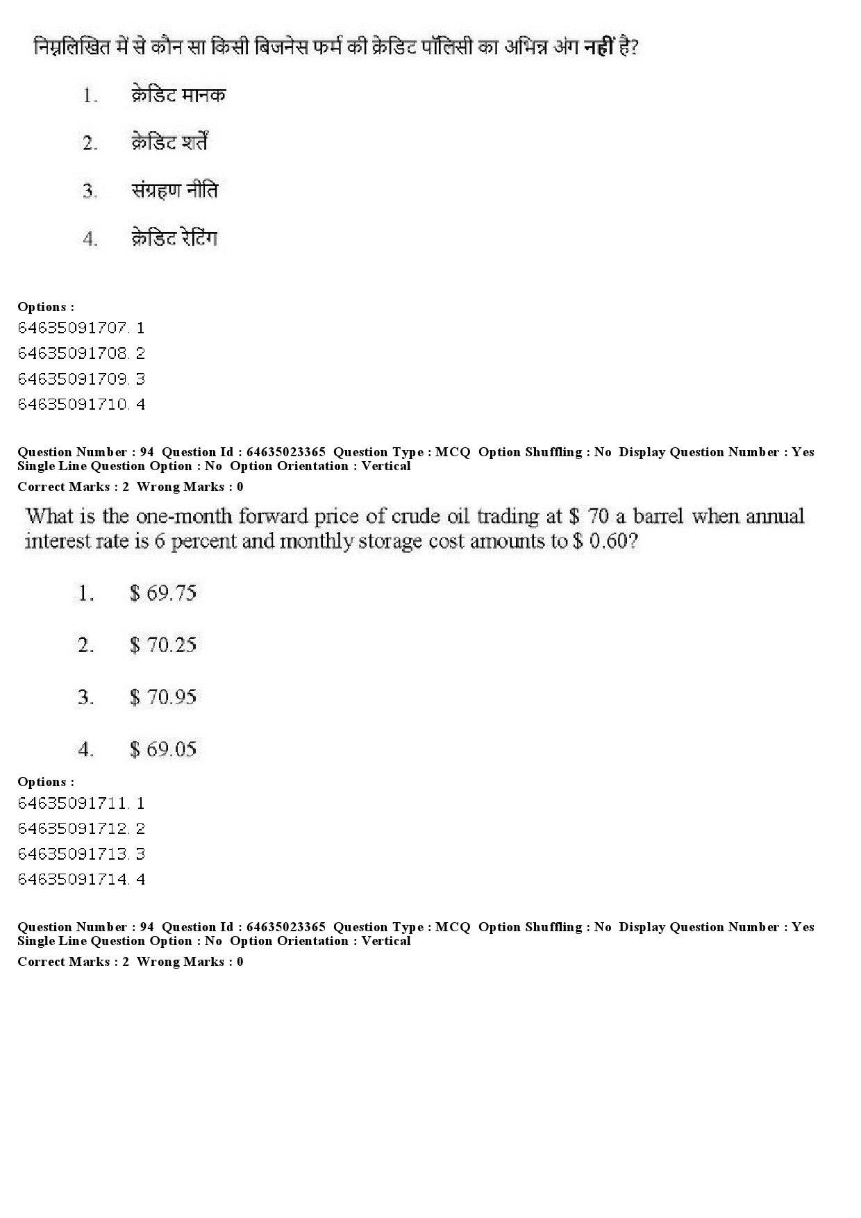 UGC NET Management Question Paper June 2019 93