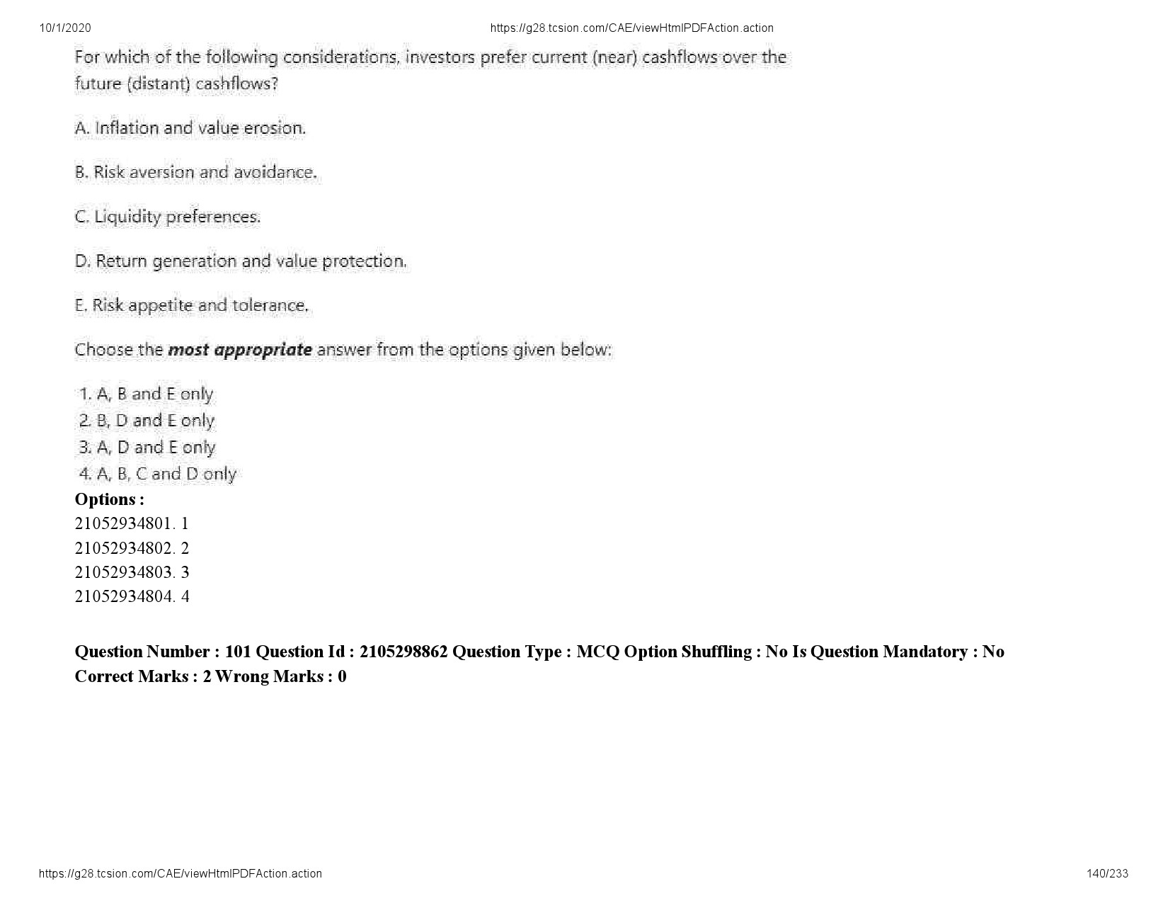 UGC NET Management Question Paper September 2020 140