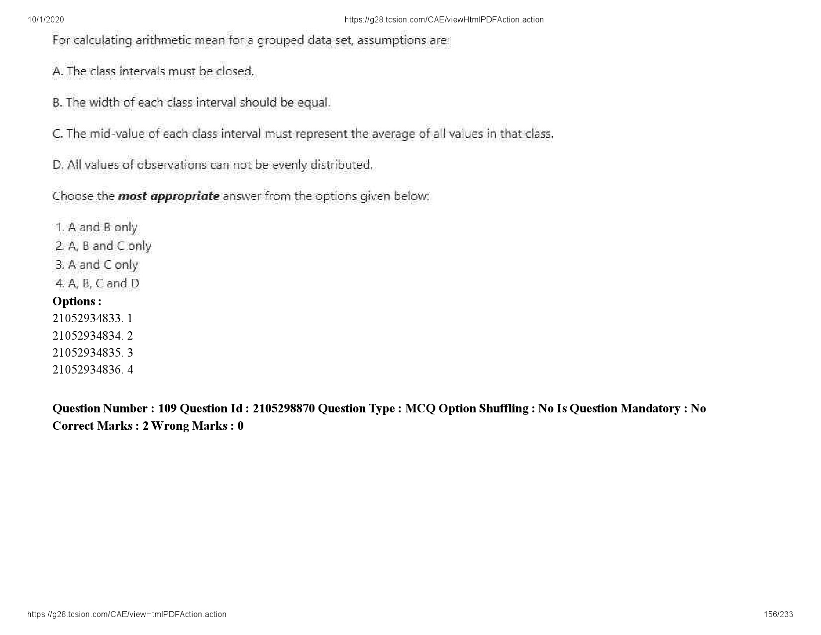 UGC NET Management Question Paper September 2020 156