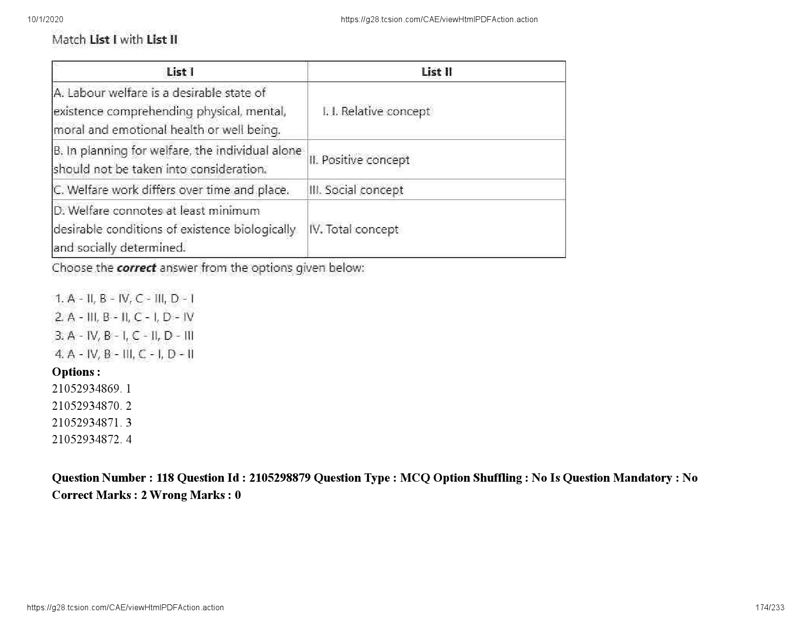 UGC NET Management Question Paper September 2020 174