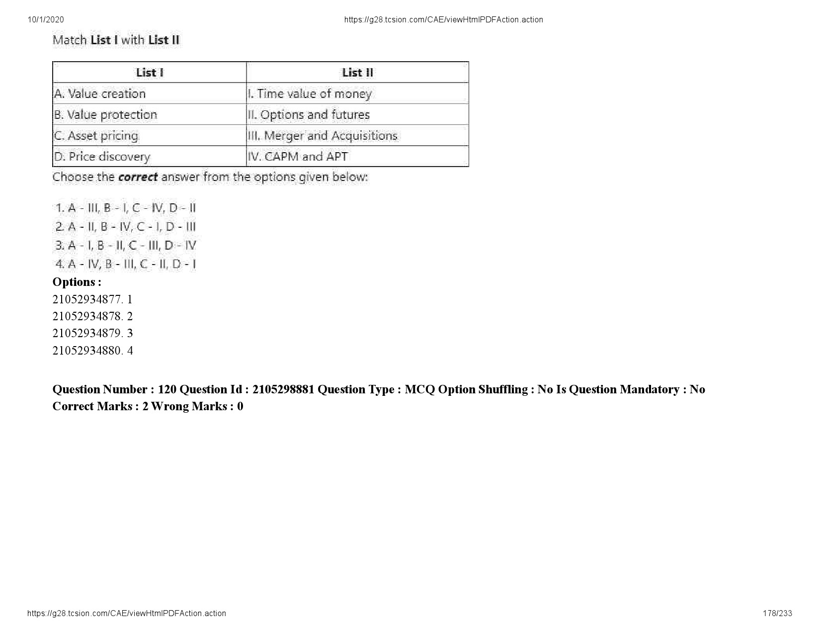 UGC NET Management Question Paper September 2020 178