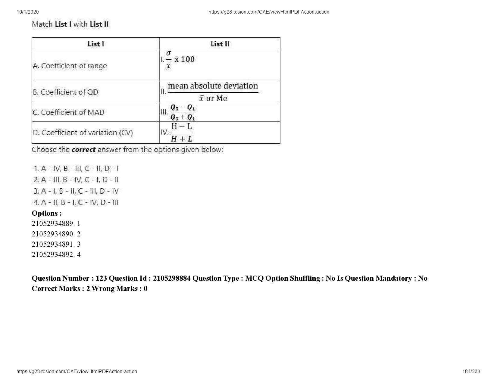 UGC NET Management Question Paper September 2020 184