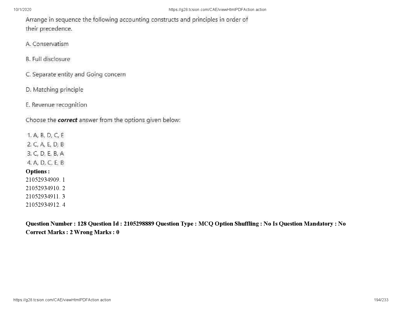 UGC NET Management Question Paper September 2020 194