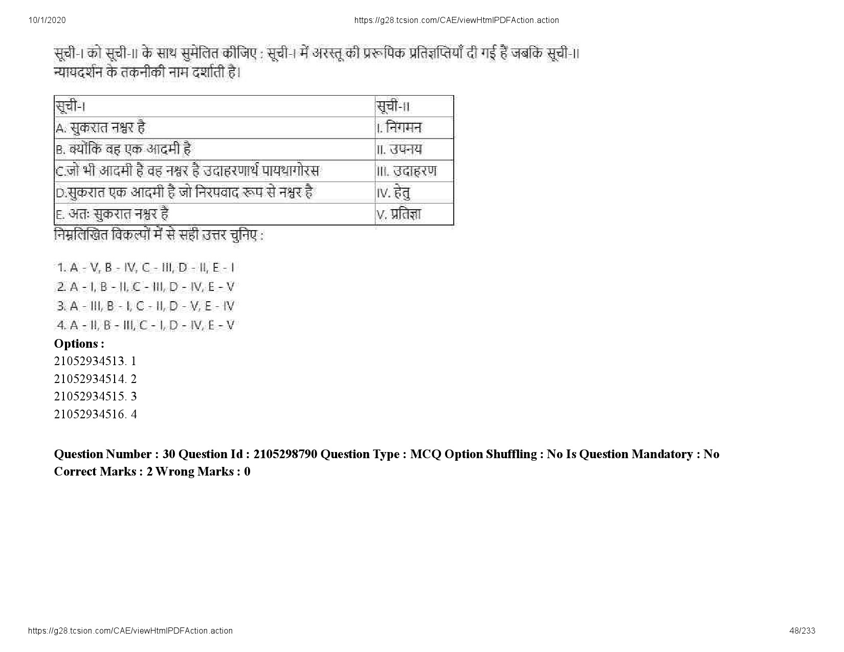 UGC NET Management Question Paper September 2020 48