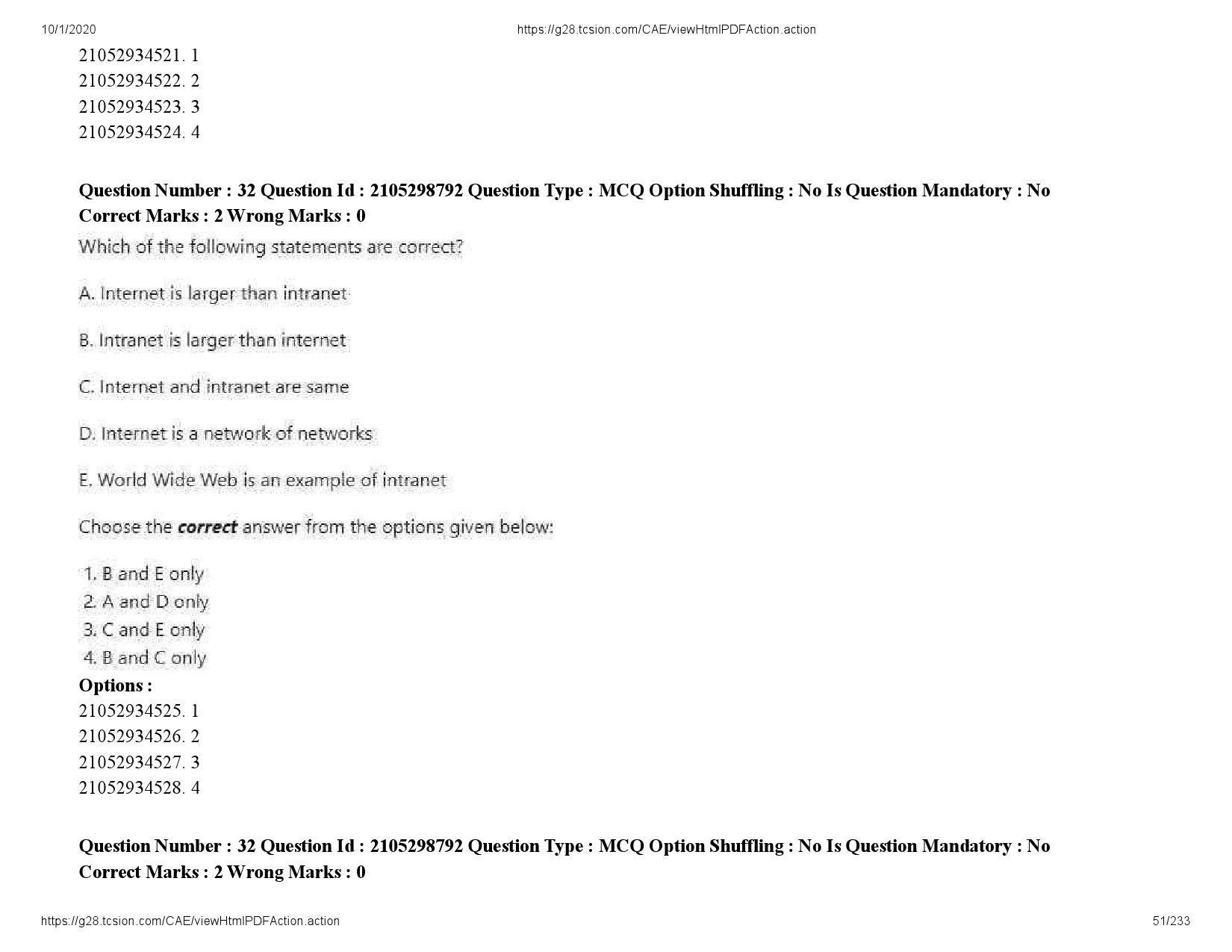 UGC NET Management Question Paper September 2020 51