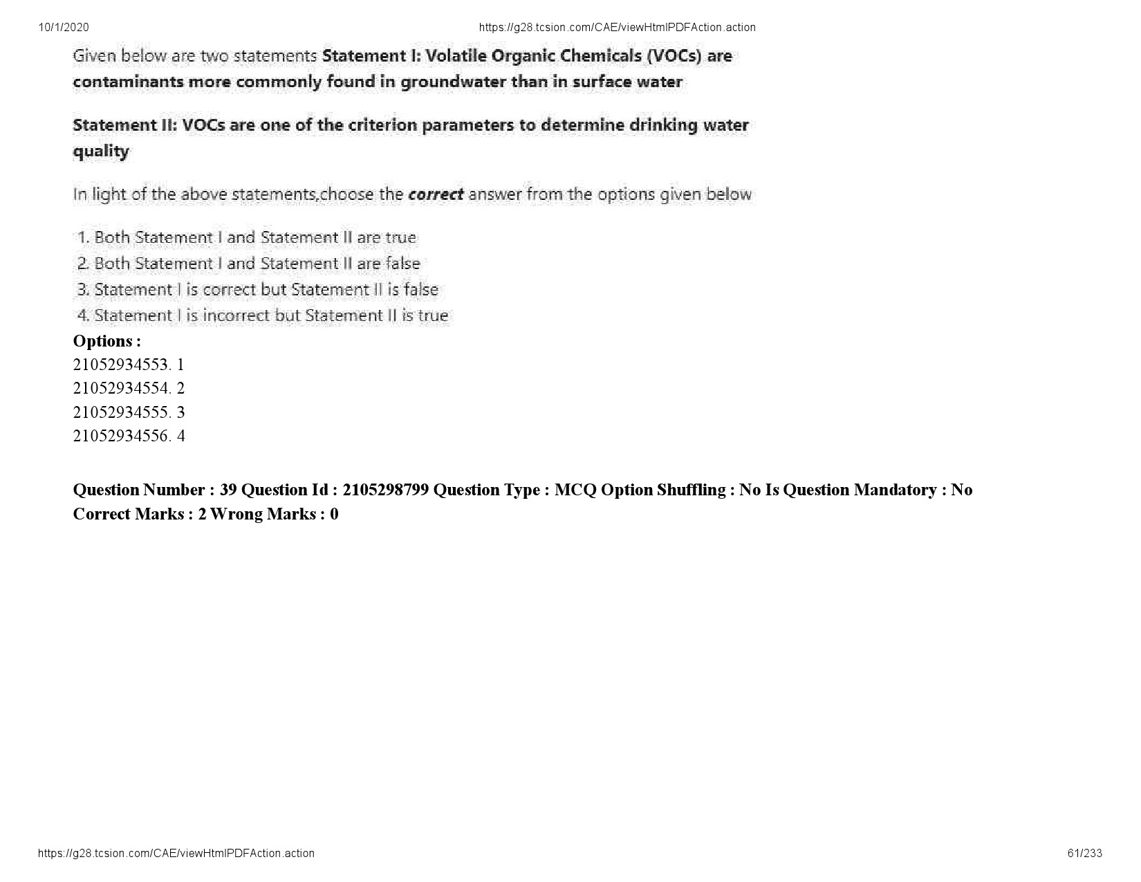 UGC NET Management Question Paper September 2020 61