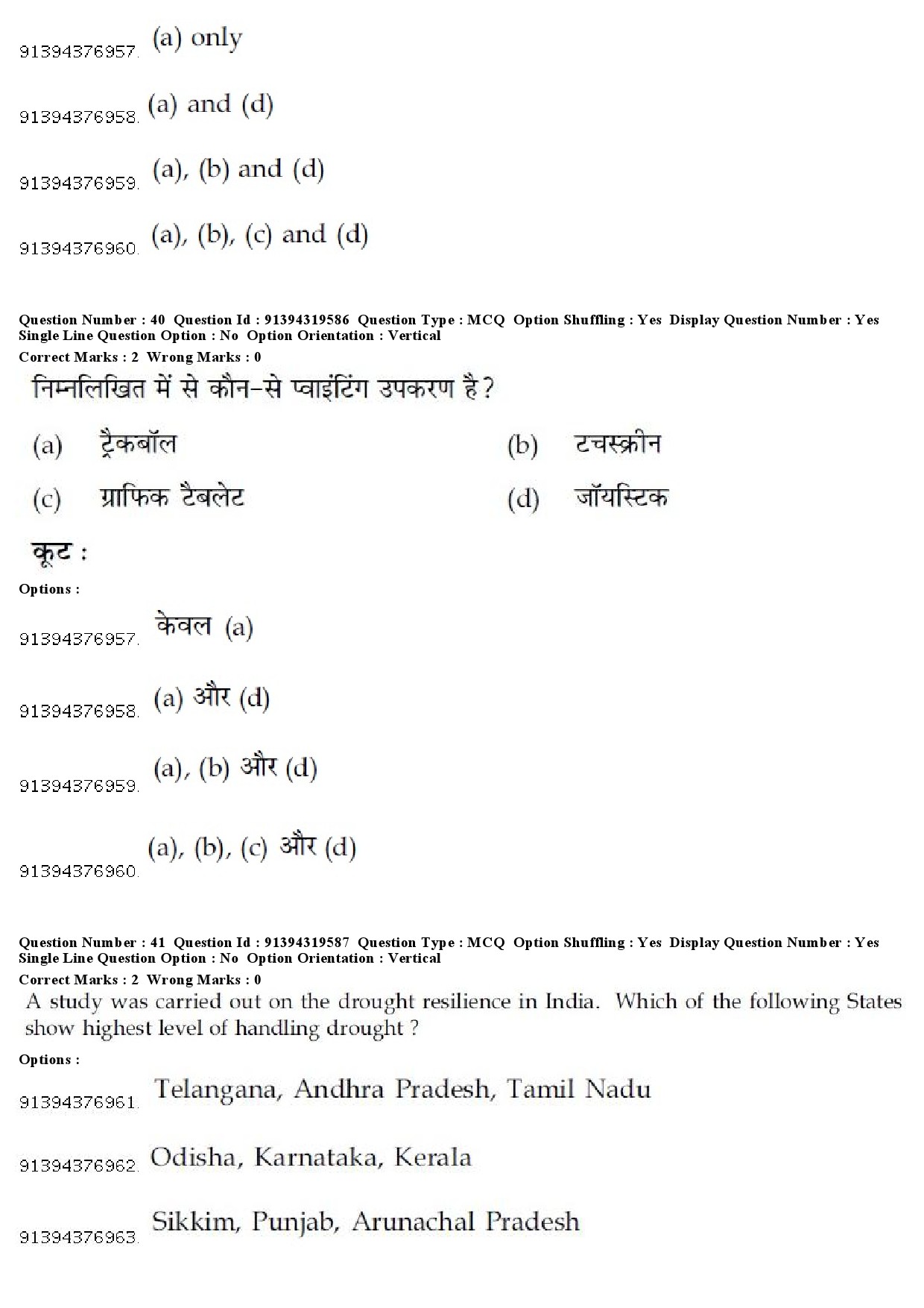 UGC NET Manipuri Question Paper December 2018 36