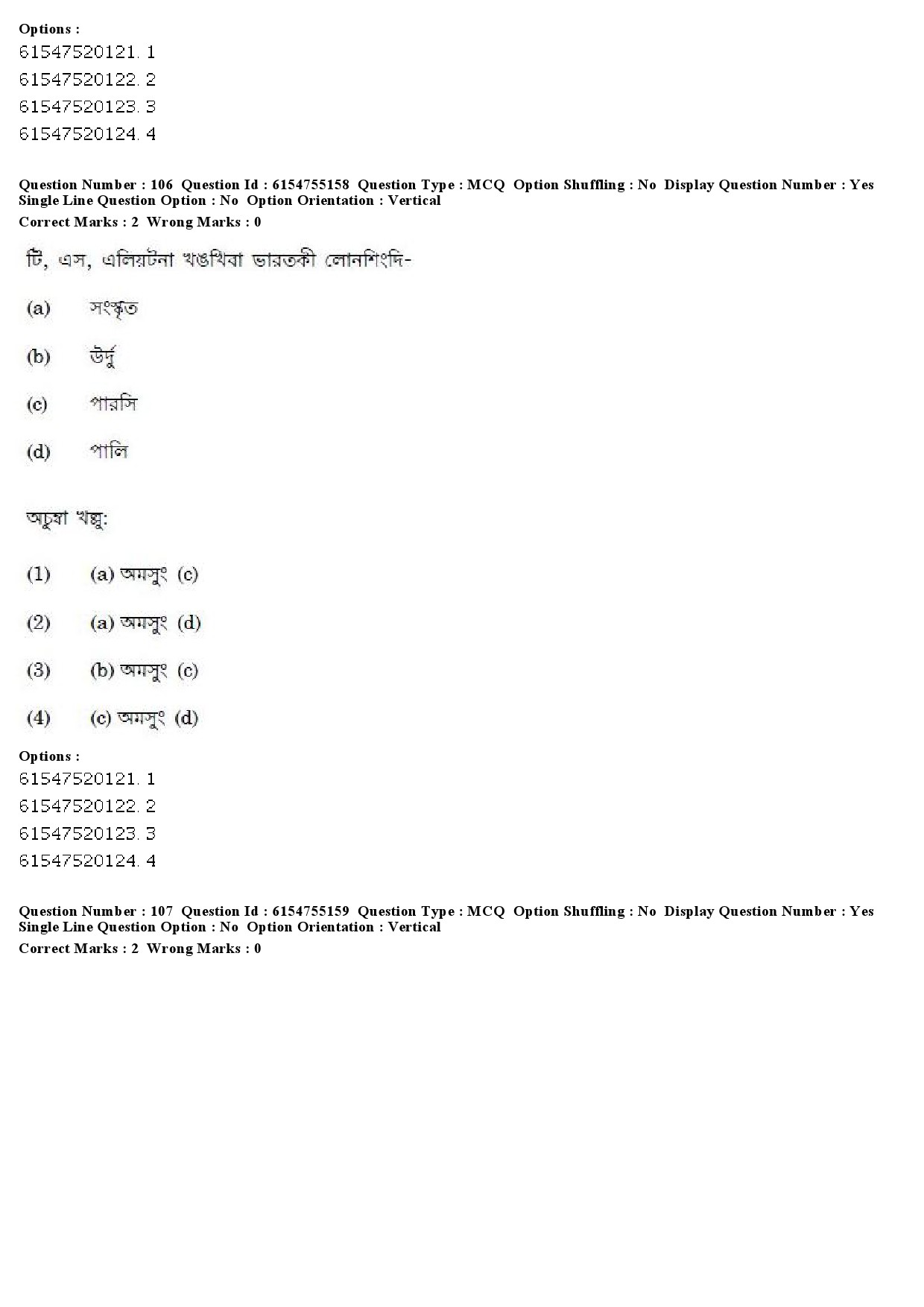 UGC NET Manipuri Question Paper December 2019 101