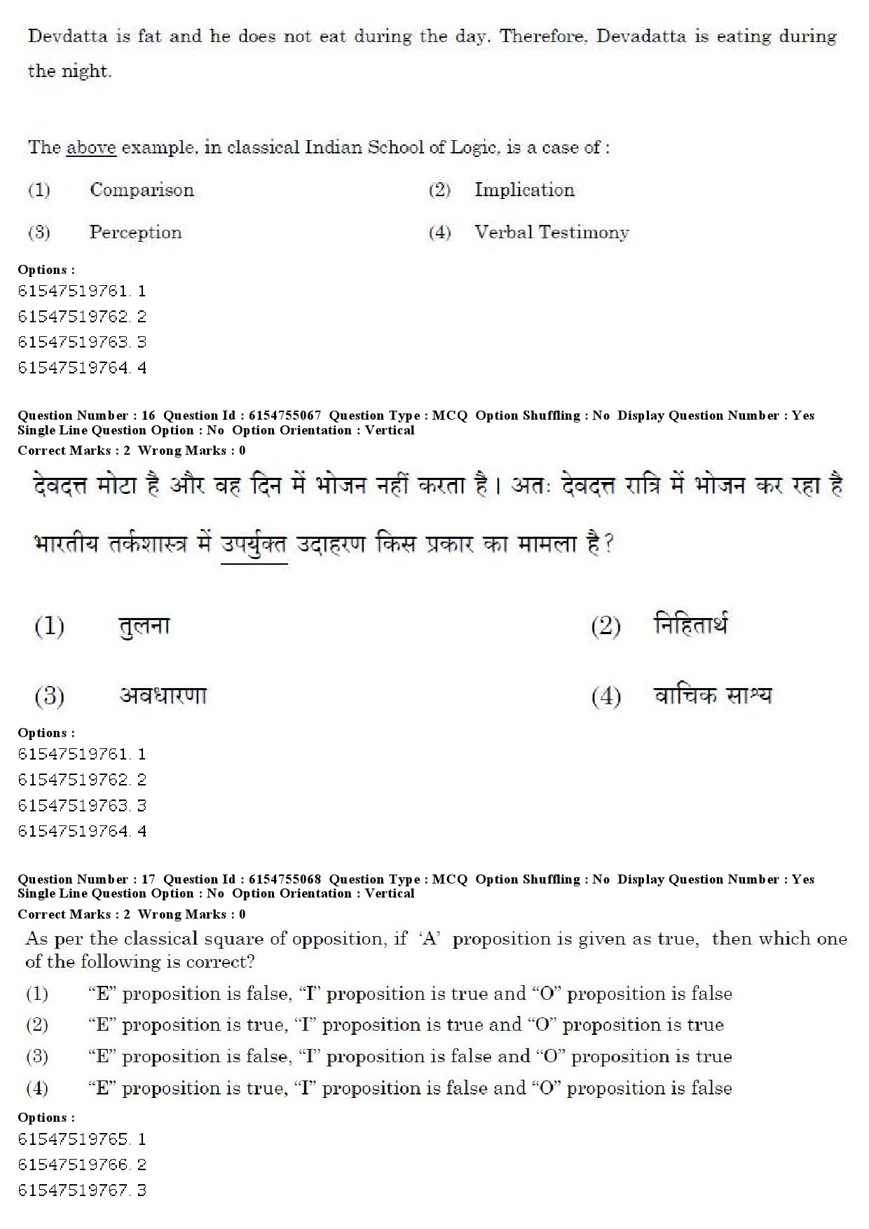 UGC NET Manipuri Question Paper December 2019 13