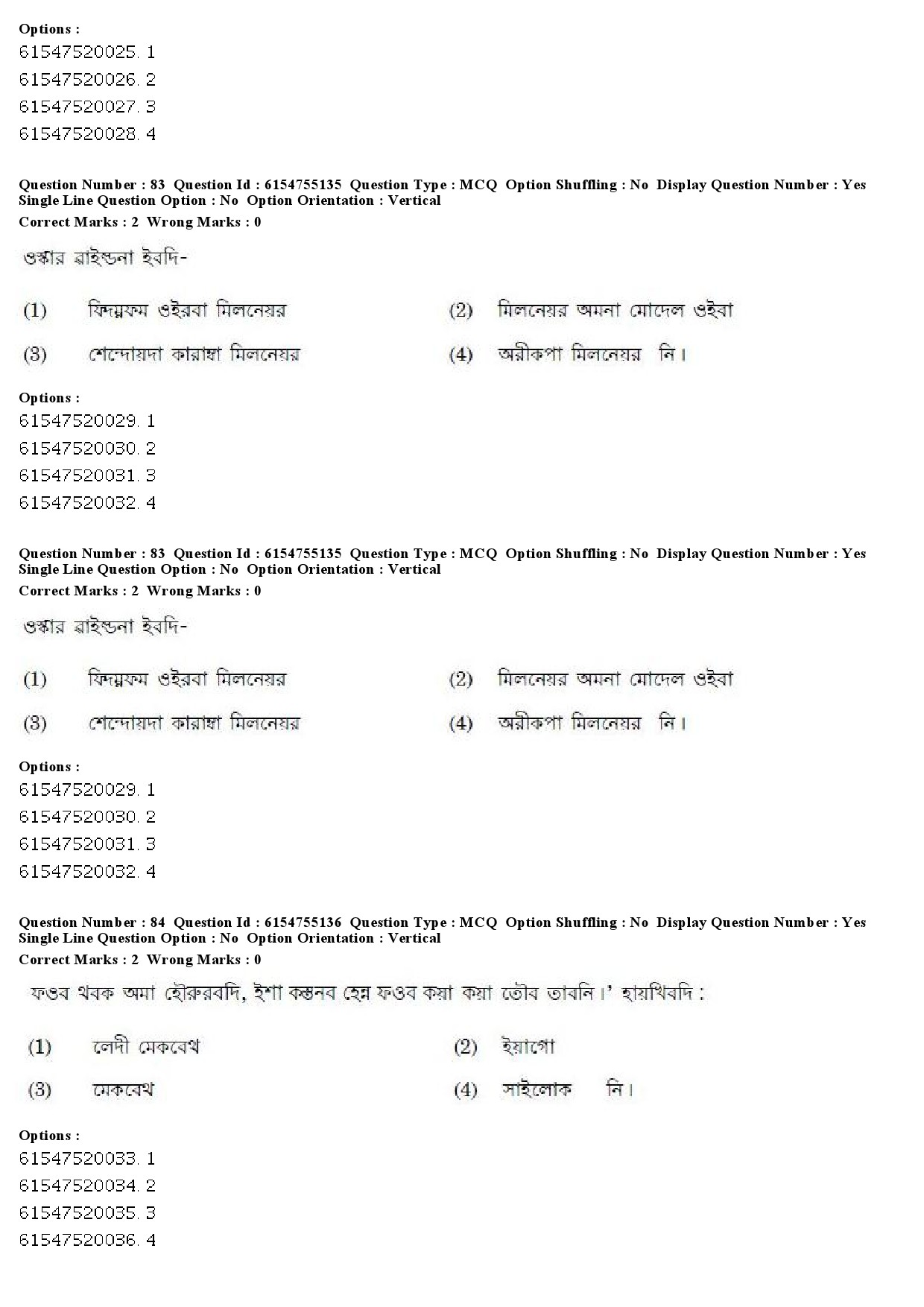 UGC NET Manipuri Question Paper December 2019 75