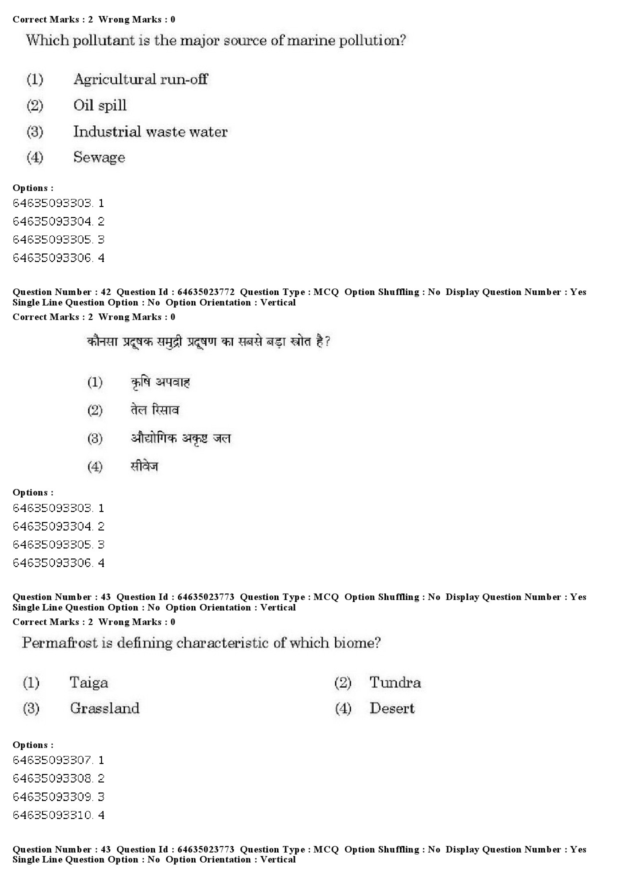 UGC NET Manipuri Question Paper June 2019 34