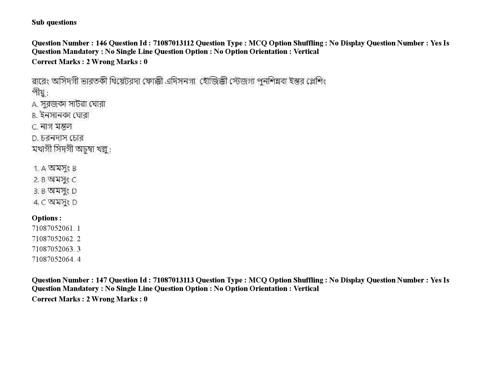 UGC NET Manipuri Question Paper September 2020 211