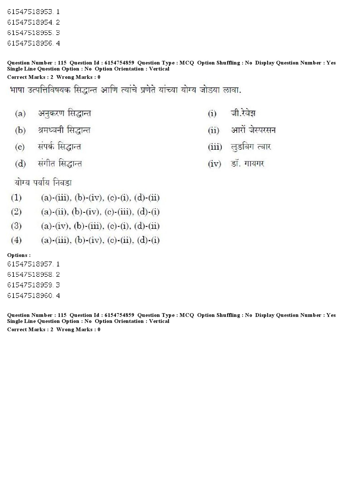 UGC NET Marathi Question Paper December 2019 99