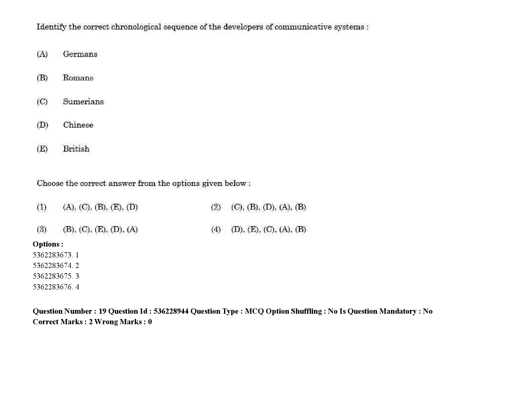 UGC NET Marathi Question Paper September 2020 28