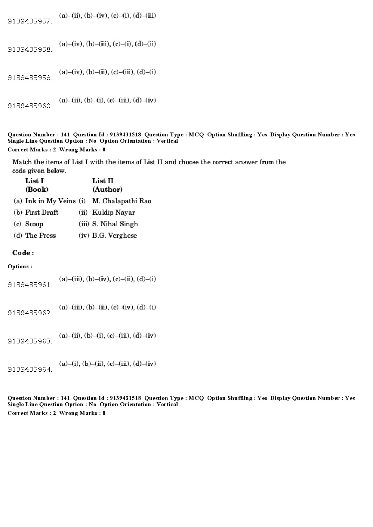 UGC NET Mass Communication And Journalism Question Paper December 2018 118