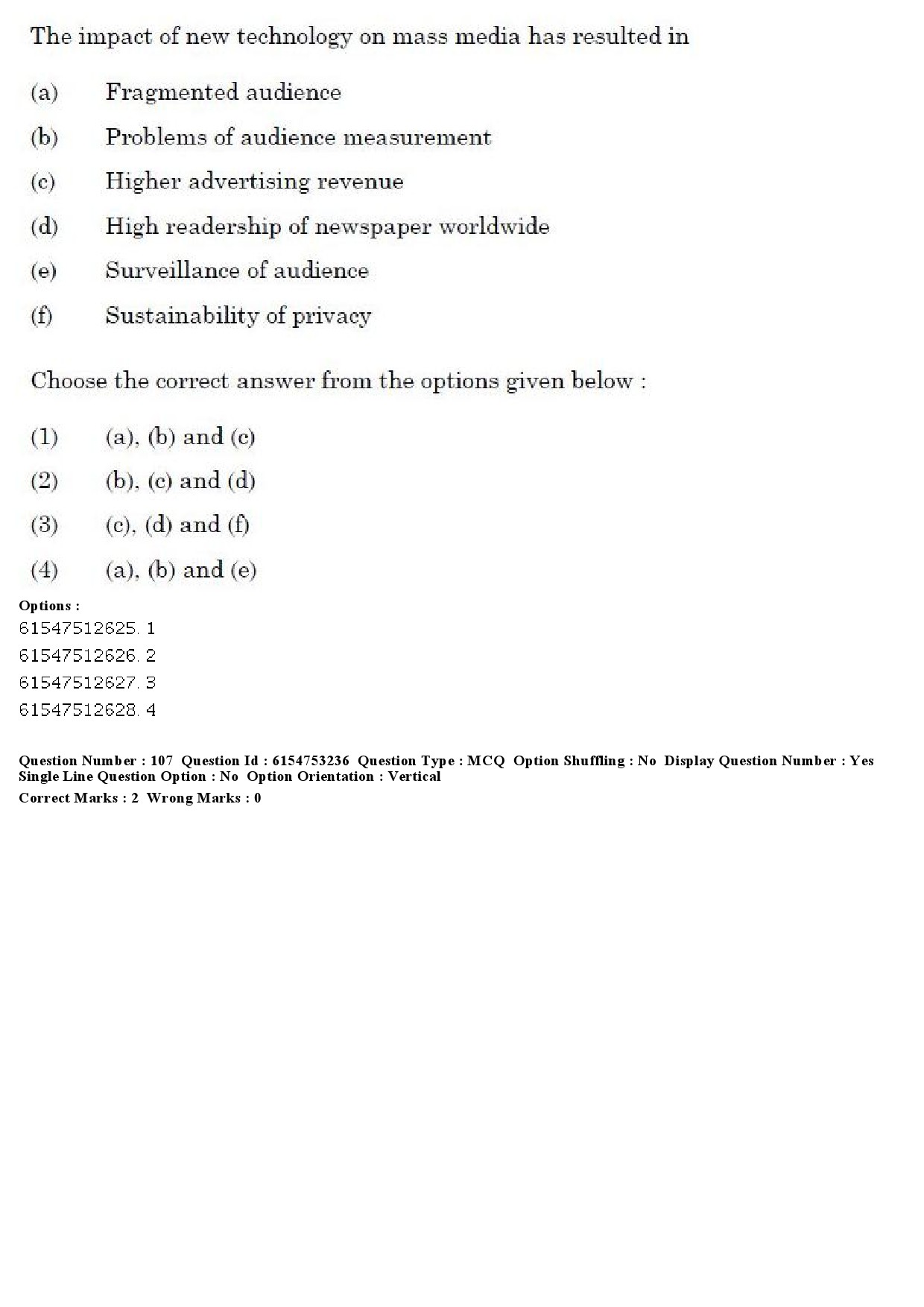 UGC NET Mass Communication And Journalism Question Paper December 2019 101