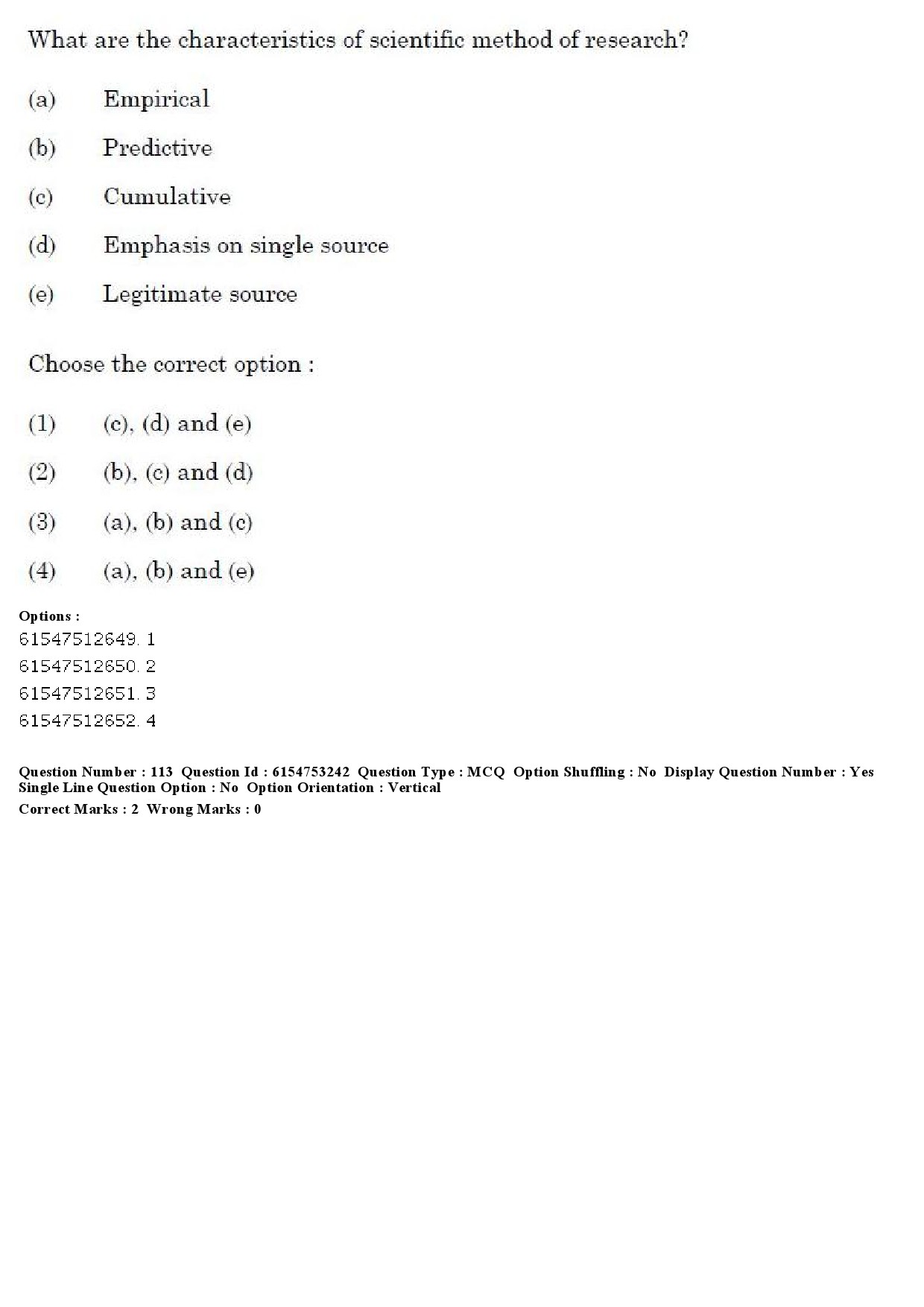 UGC NET Mass Communication And Journalism Question Paper December 2019 113