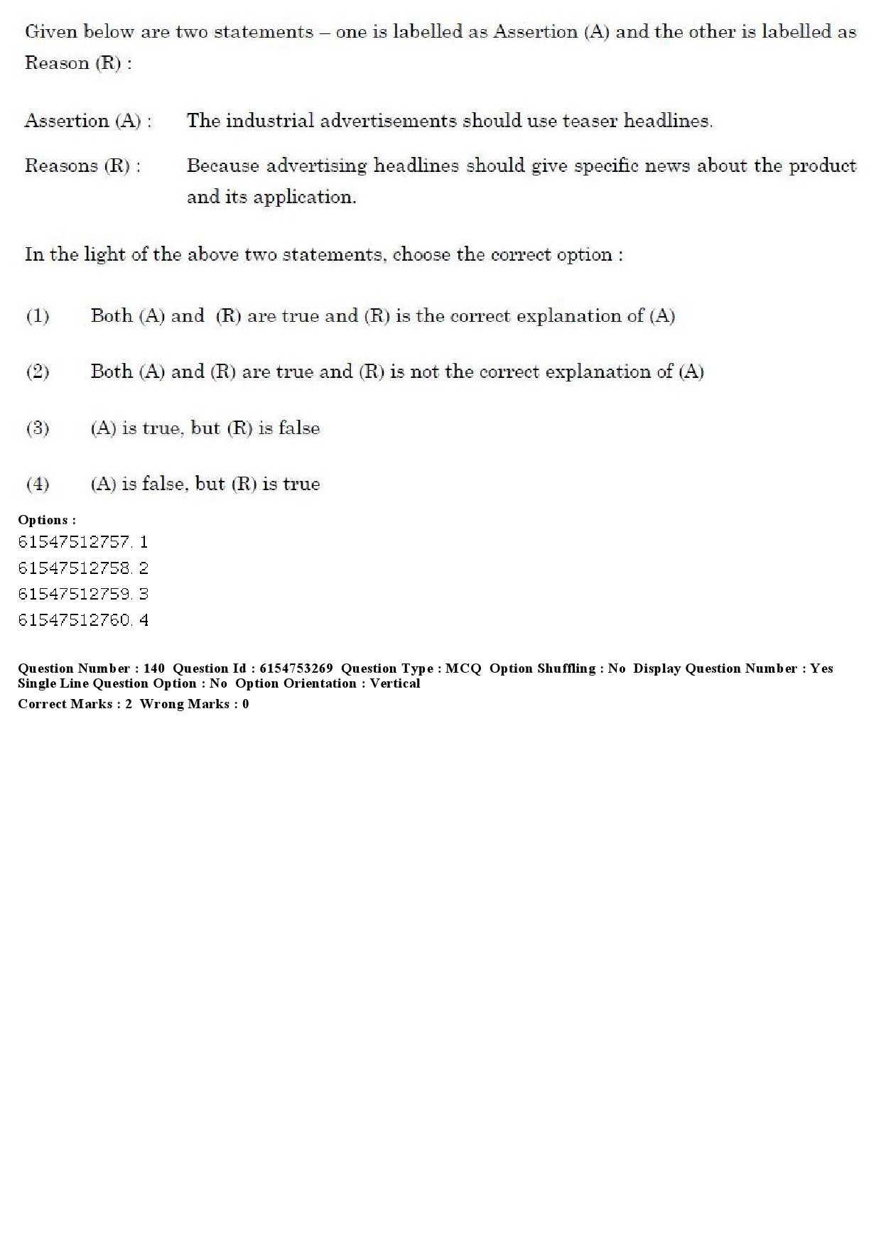 UGC NET Mass Communication And Journalism Question Paper December 2019 155