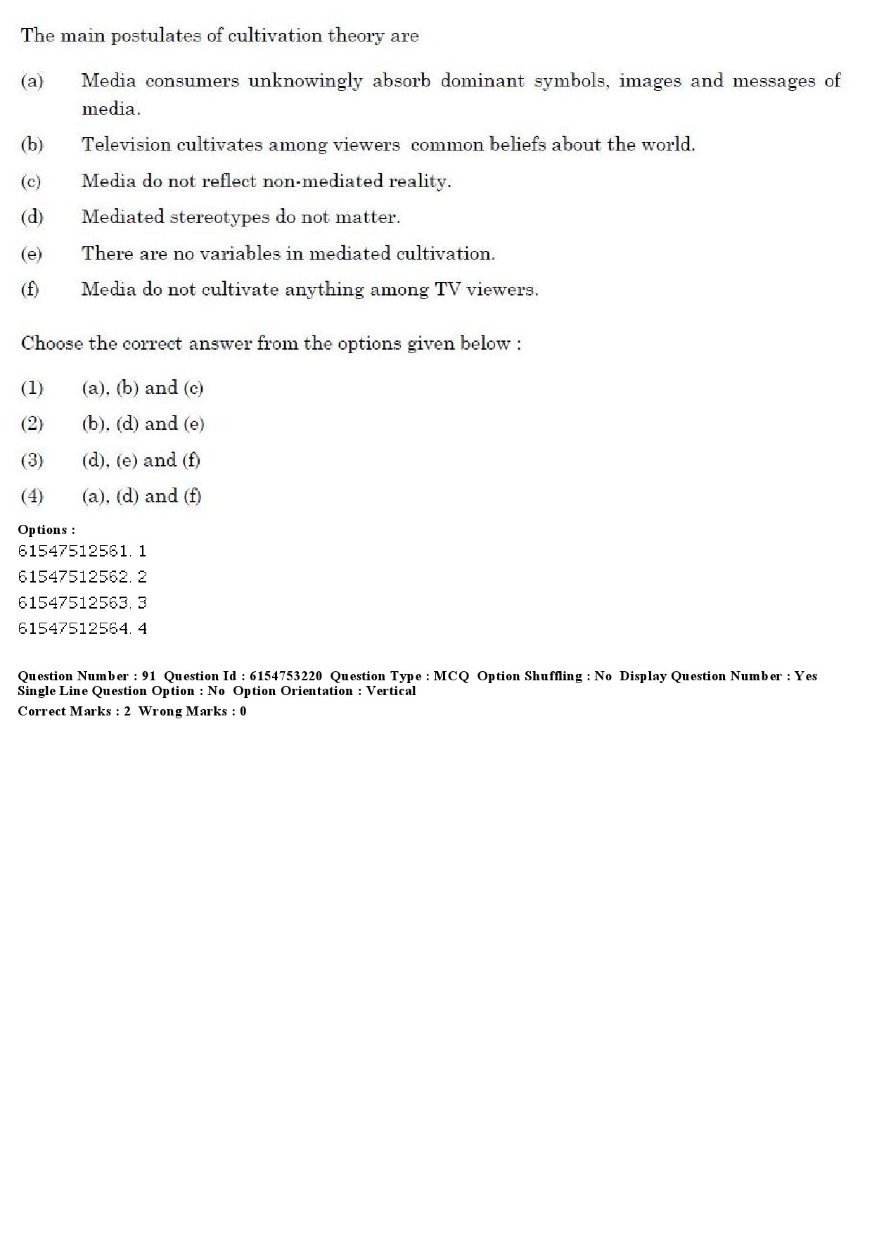 UGC NET Mass Communication And Journalism Question Paper December 2019 69