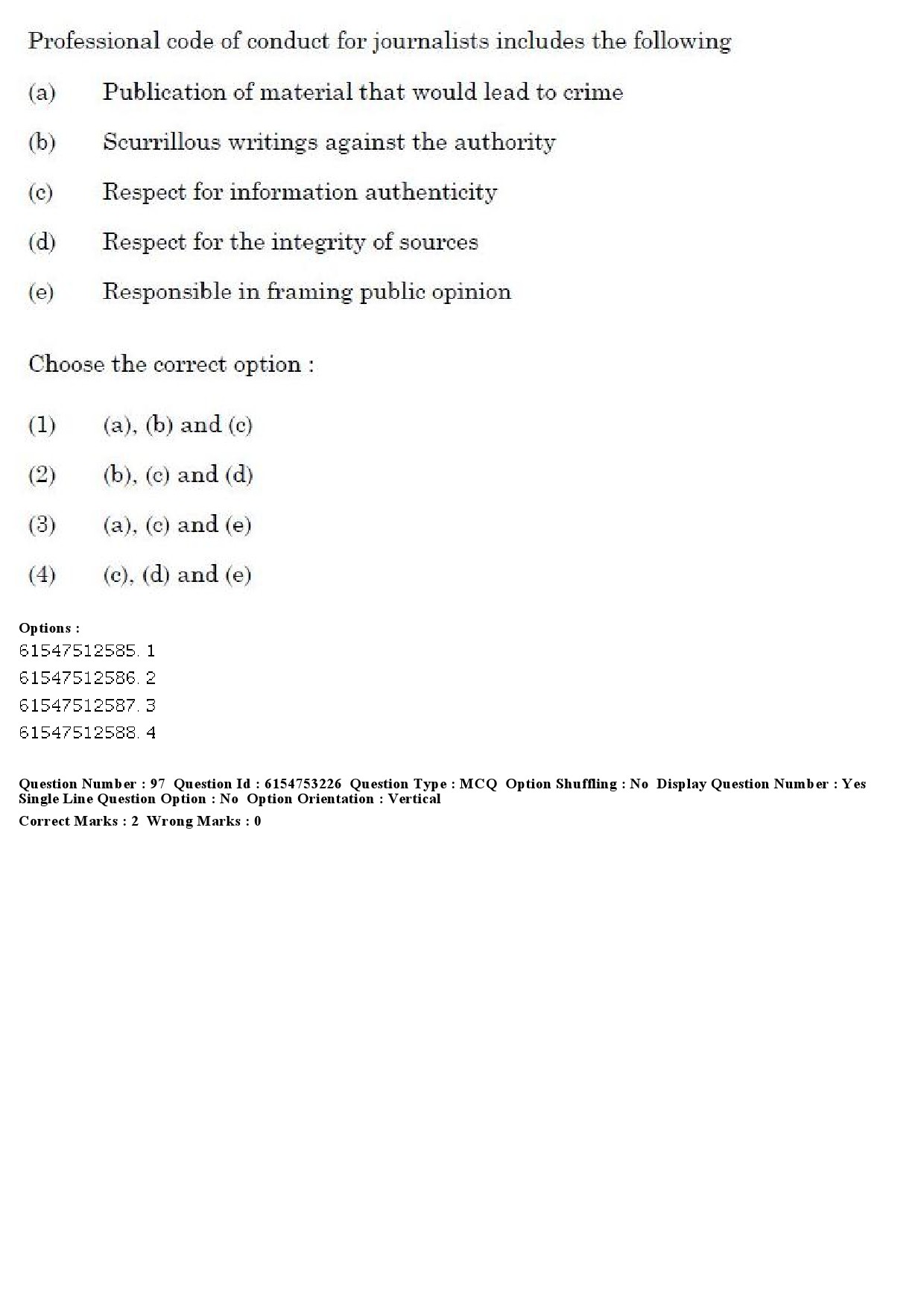 UGC NET Mass Communication And Journalism Question Paper December 2019 81