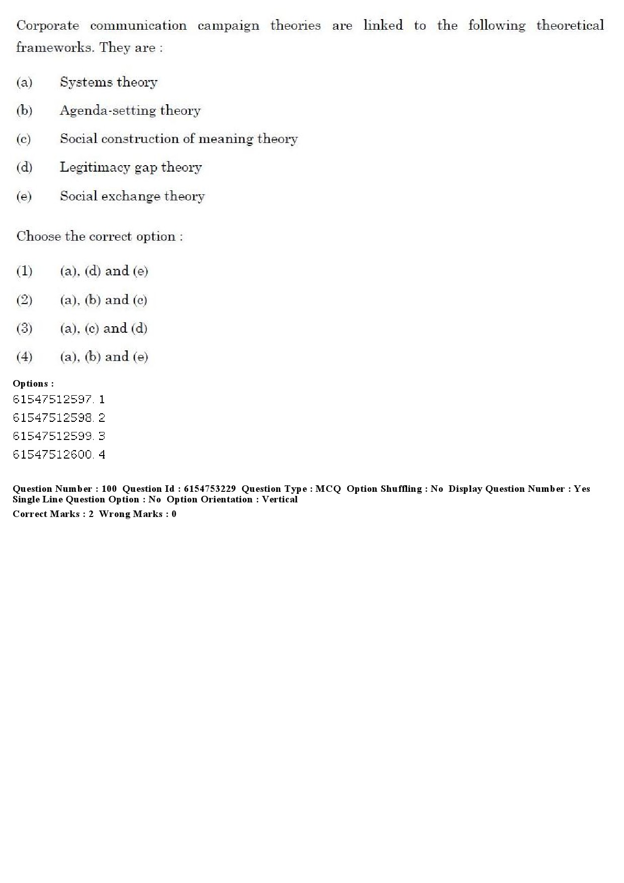 UGC NET Mass Communication And Journalism Question Paper December 2019 87