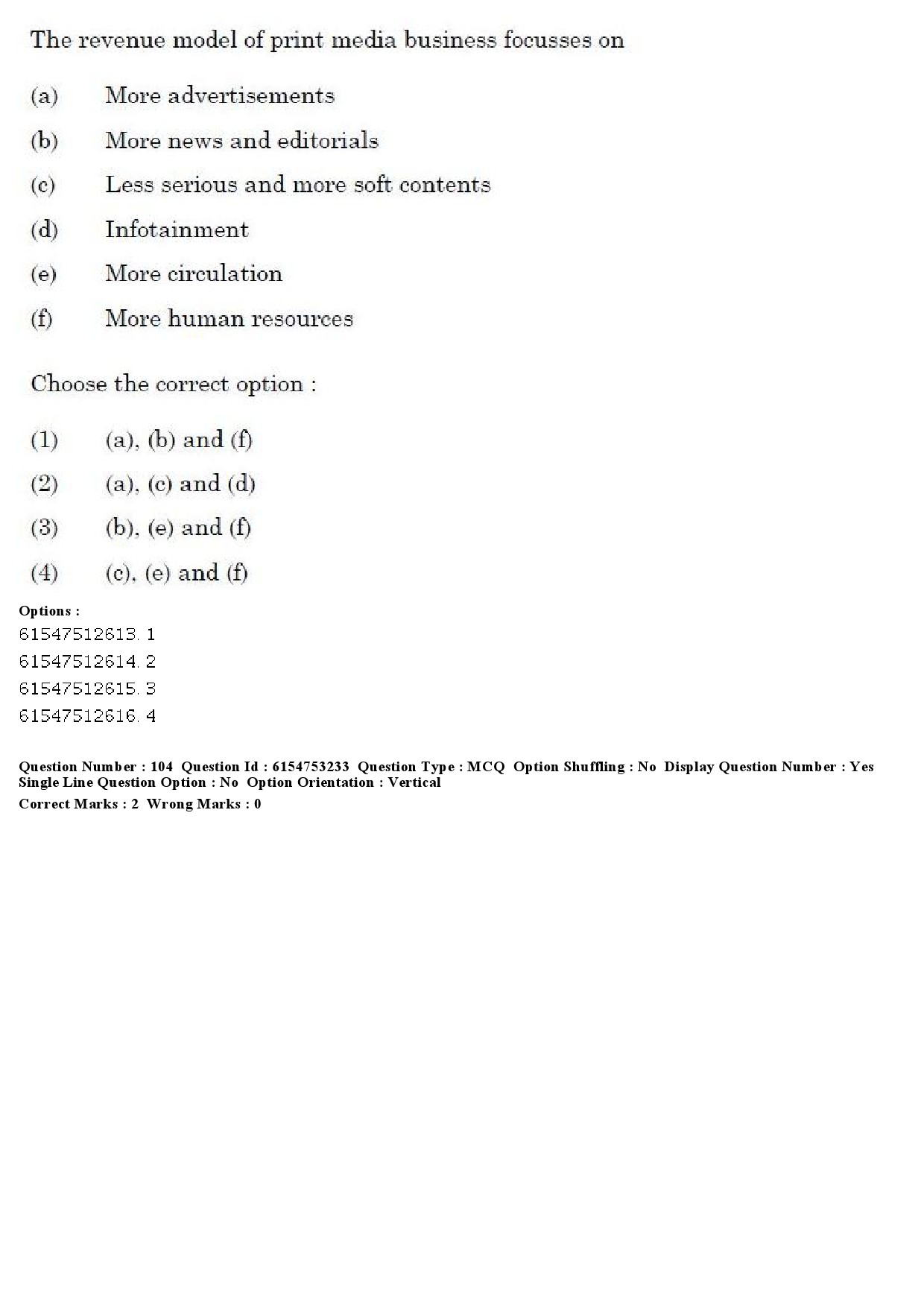 UGC NET Mass Communication And Journalism Question Paper December 2019 95