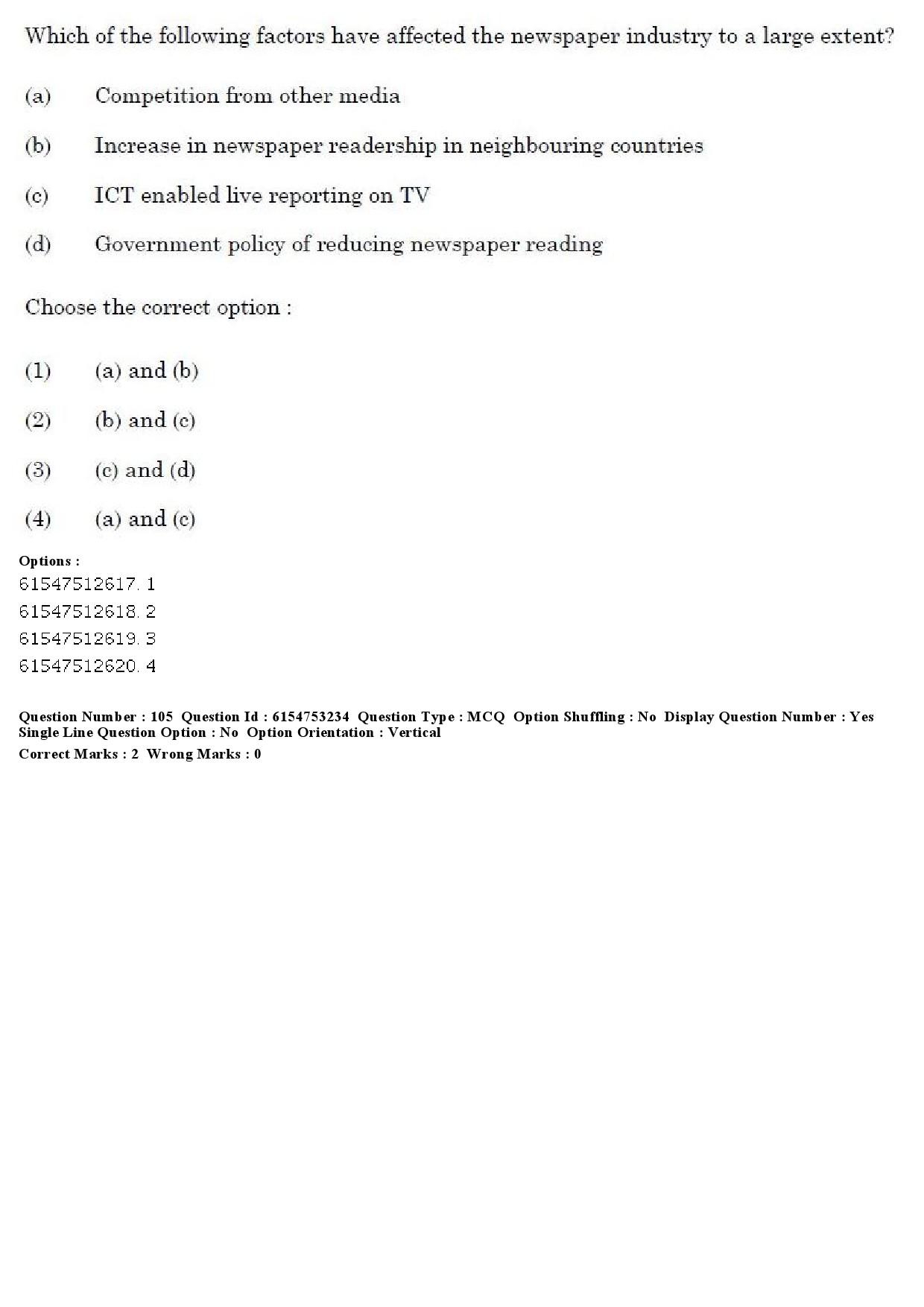 UGC NET Mass Communication And Journalism Question Paper December 2019 97