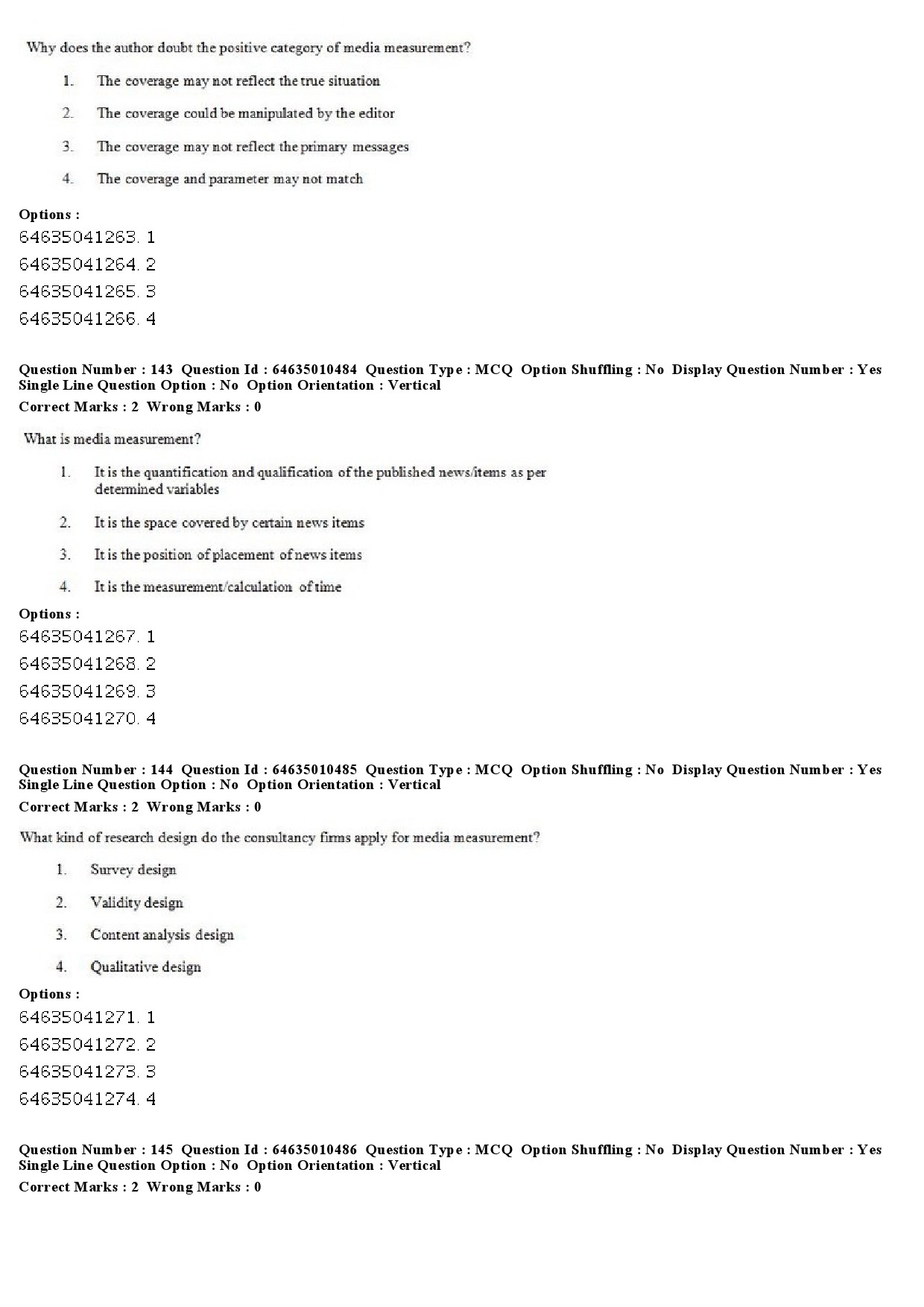 UGC NET Mass Communication And Journalism Question Paper June 2019 106