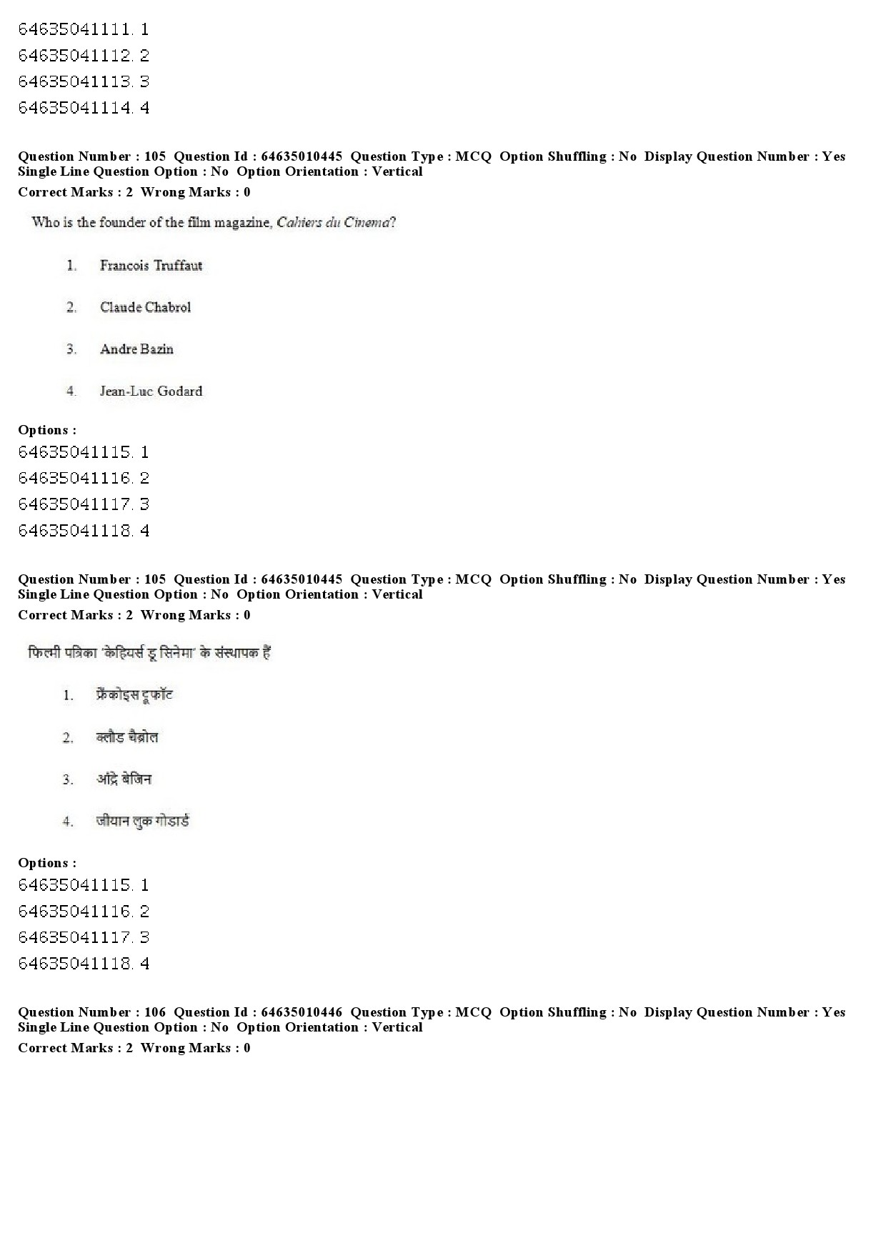 UGC NET Mass Communication And Journalism Question Paper June 2019 72